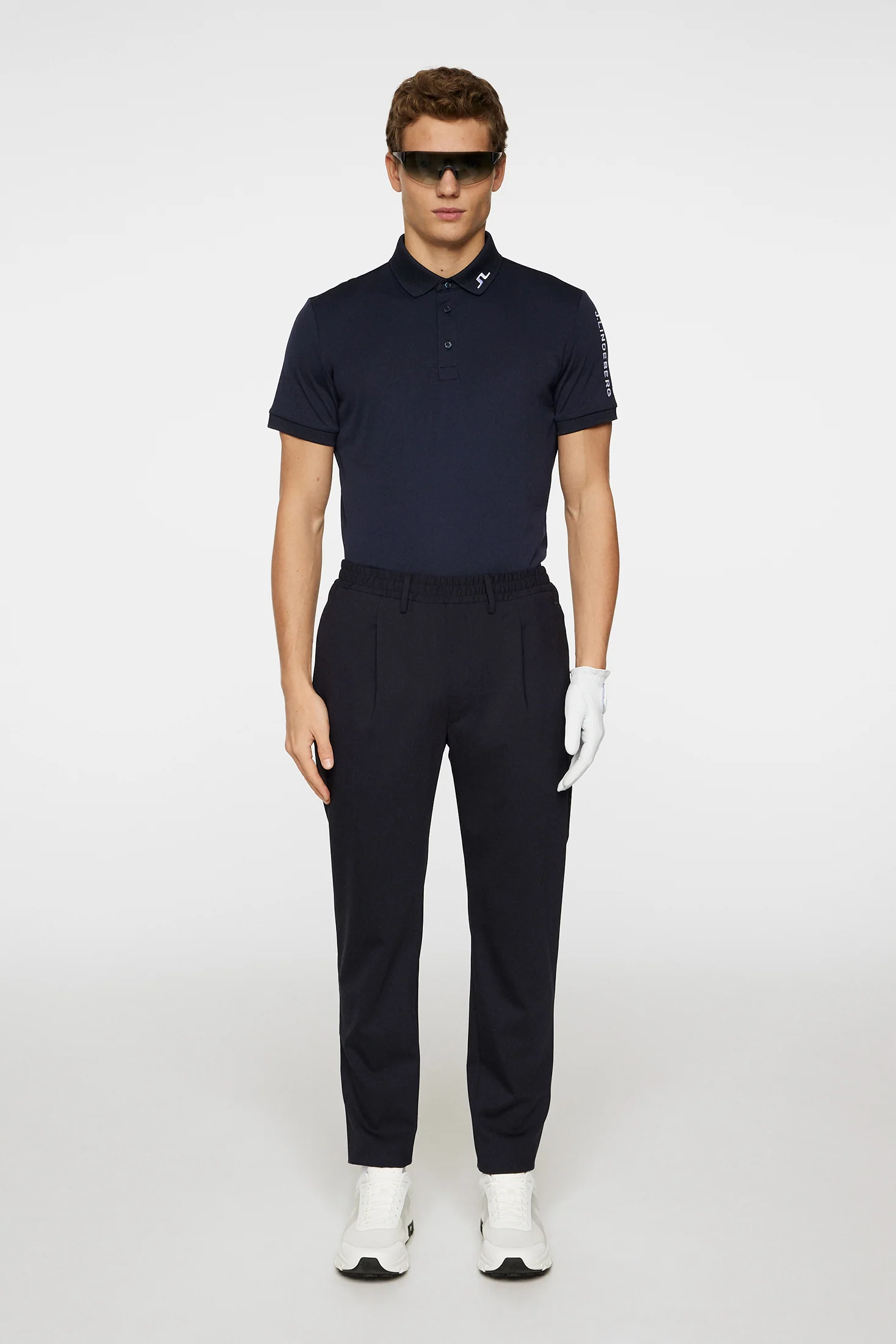 Tour Tech Slim Fit Polo / JL Navy - Image 4