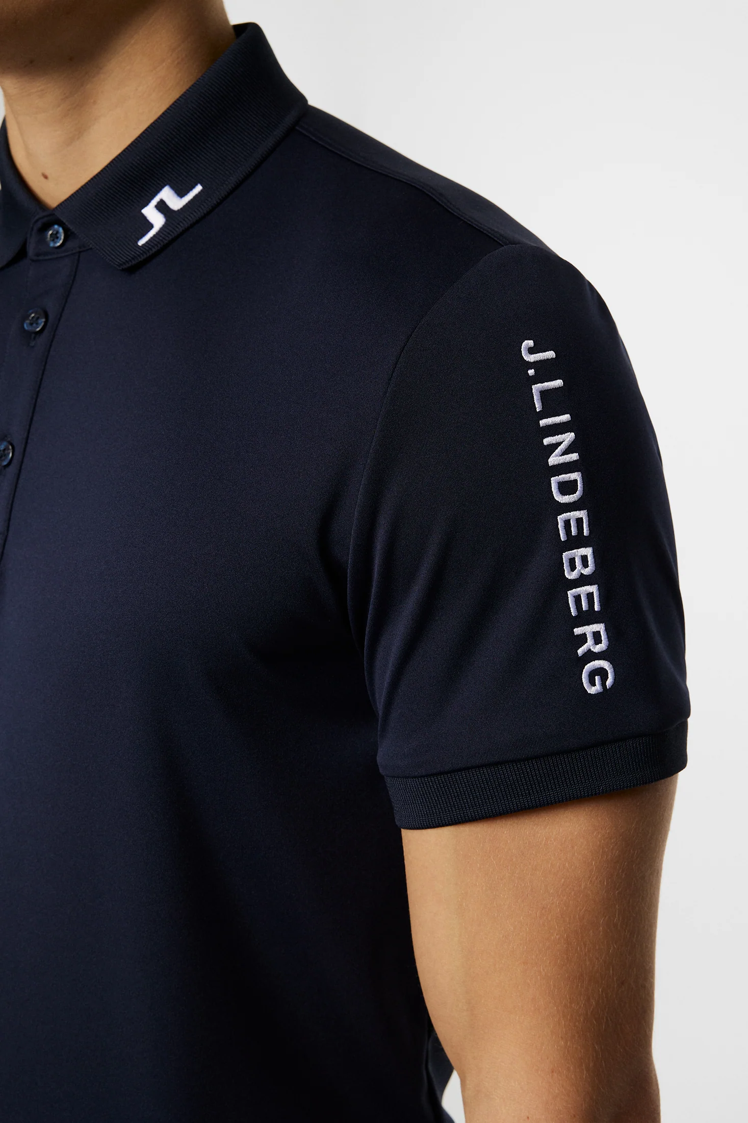 Tour Tech Slim Fit Polo / JL Navy - Image 6