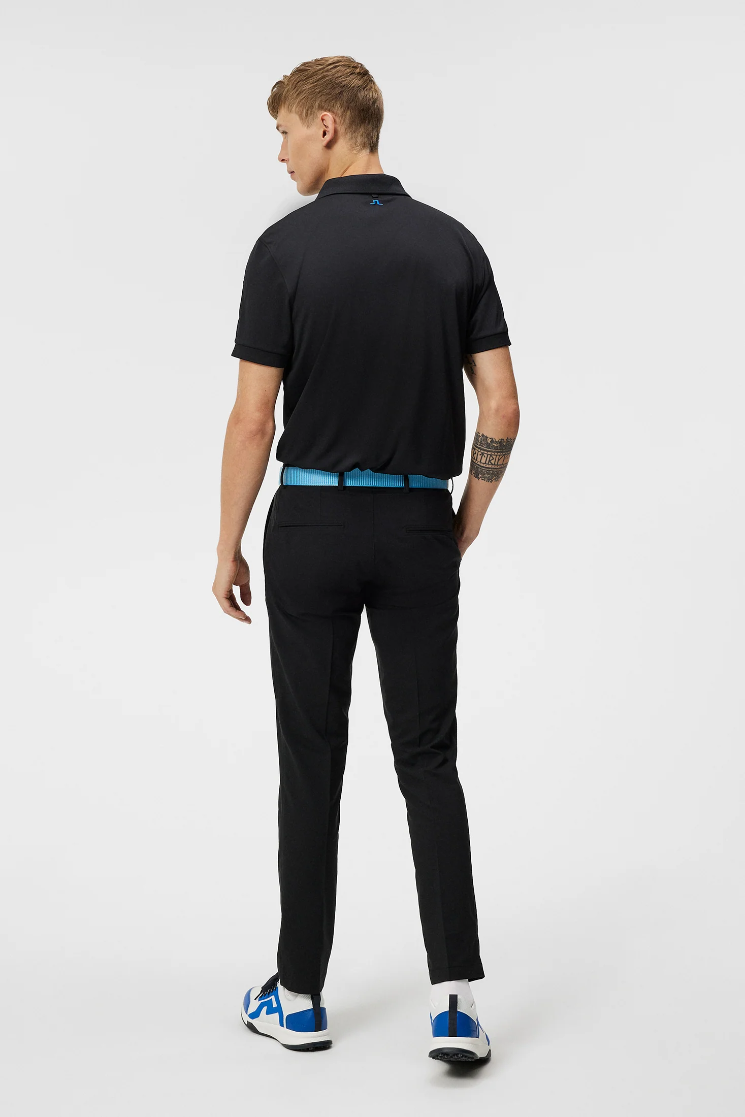 Tour Tech Slim Fit Polo / Nautical Blue - Image 3