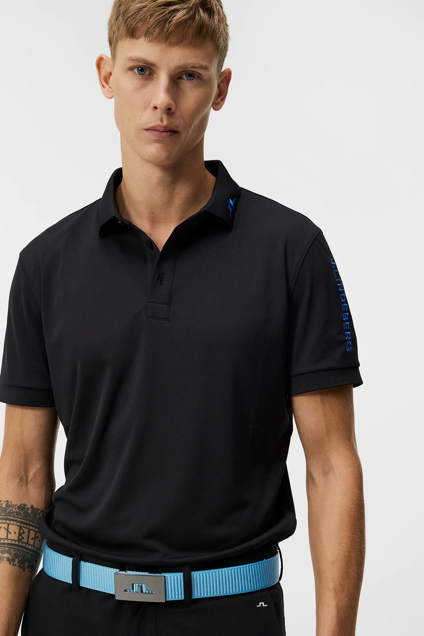 Tour Tech Slim Fit Polo / Nautical Blue - Image 5