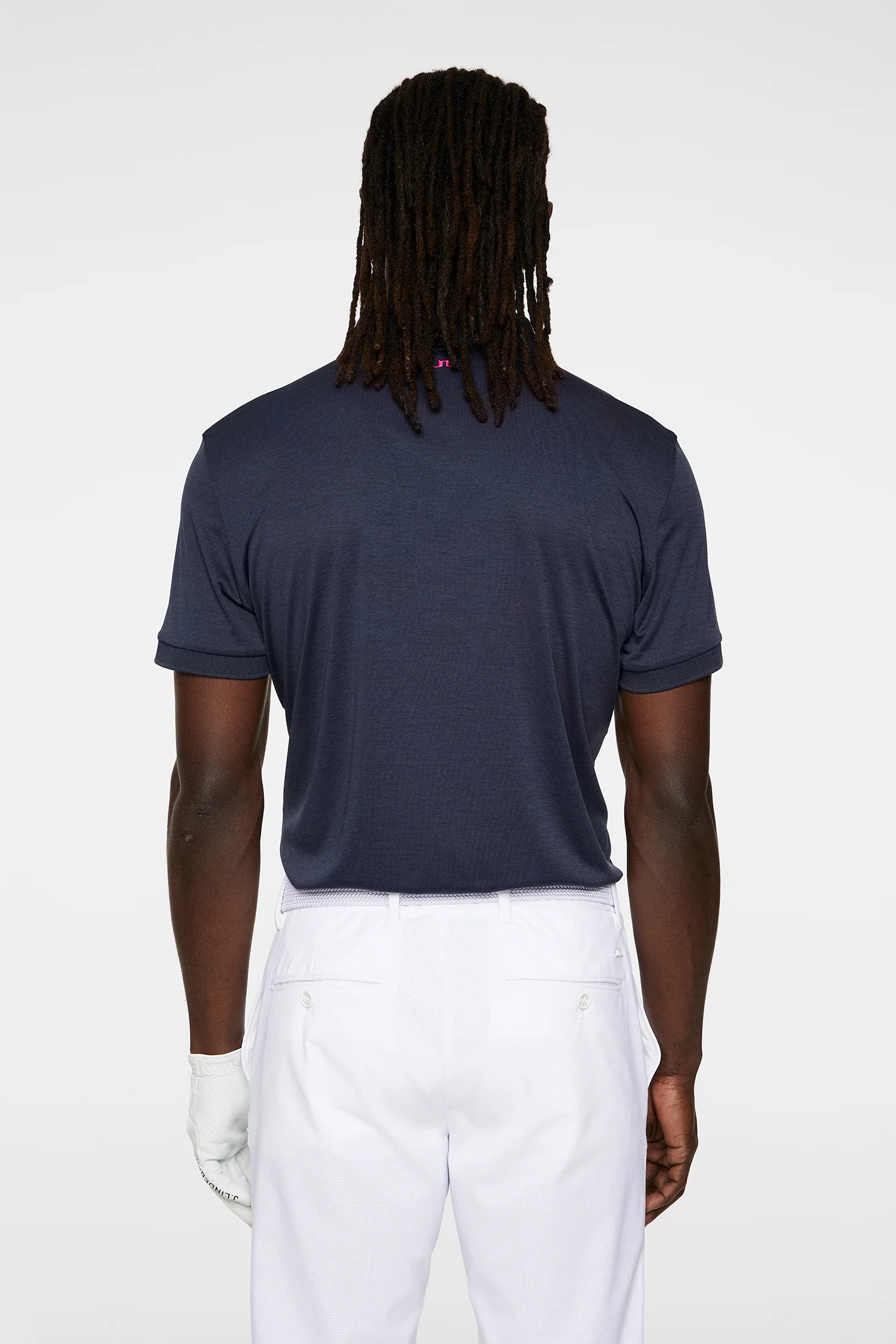 Tour Tech Slim Fit Polo / Navy Melange - Image 3