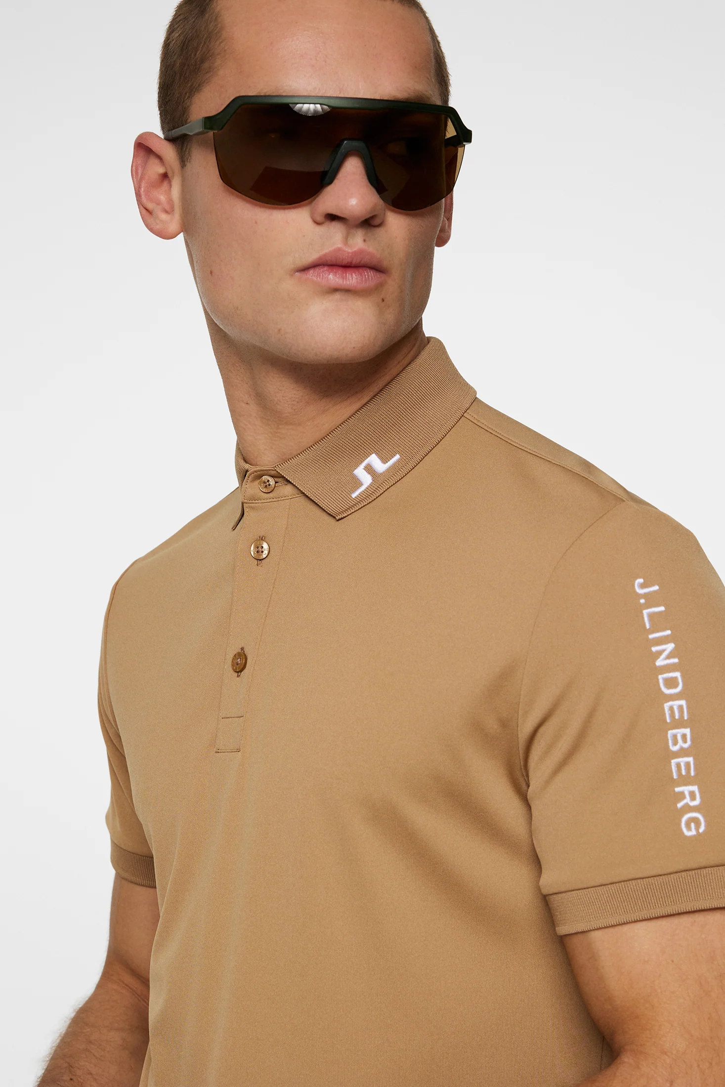 Tour Tech Slim Fit Polo / Tigers Eye - Image 5