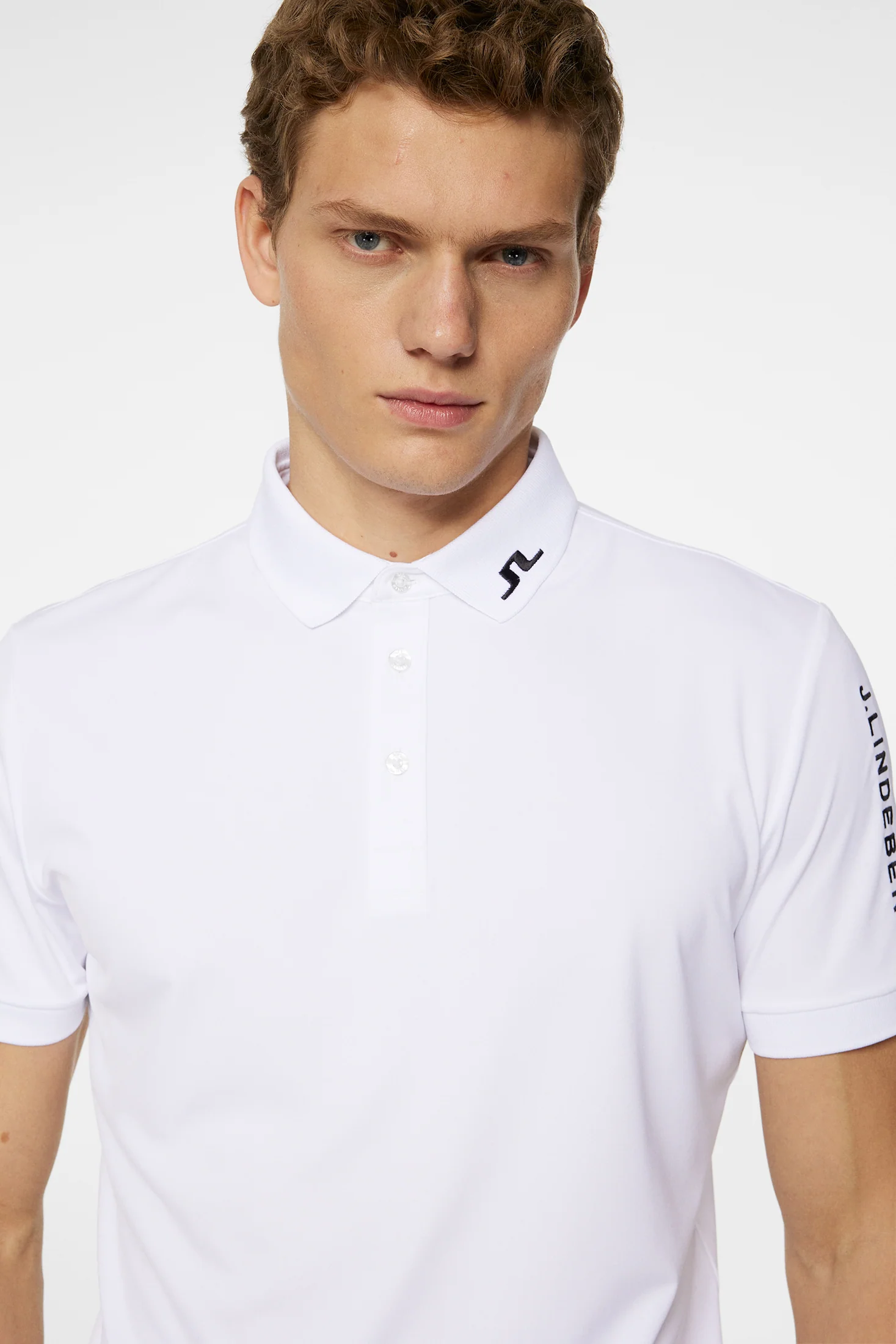 Tour Tech Slim Fit Polo / White - Image 5