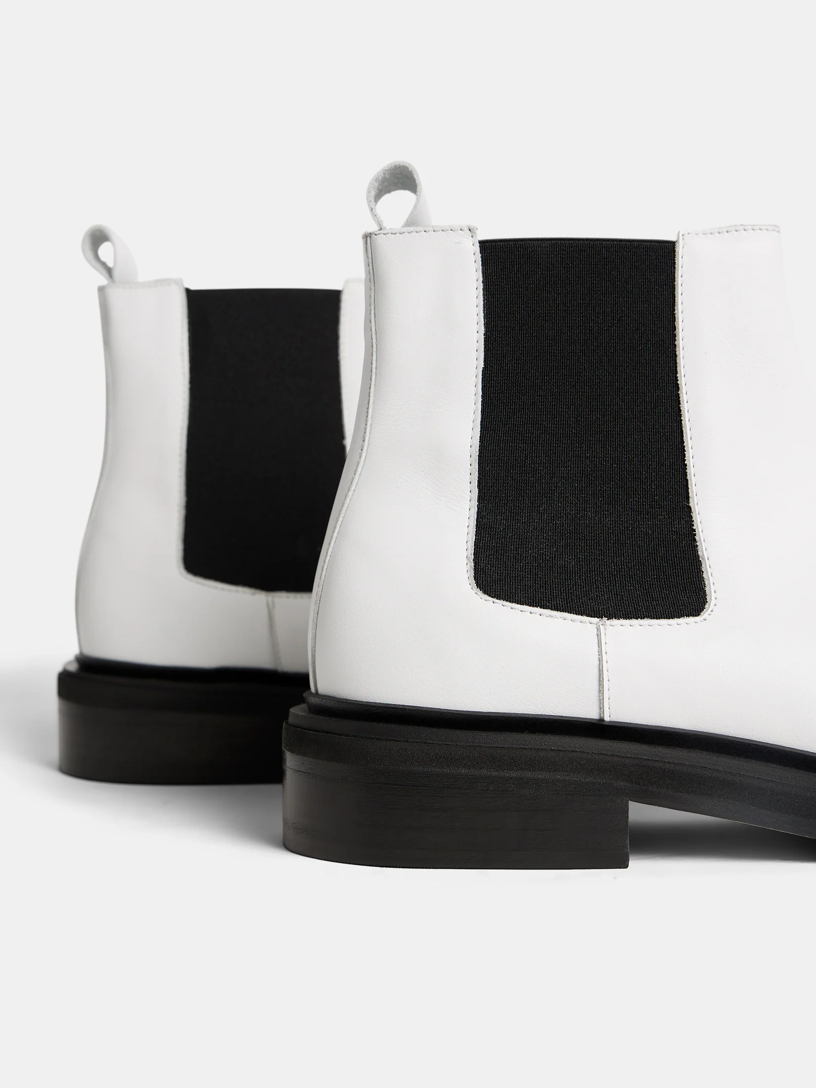 Tron Square Toe Boot / White - Image 5
