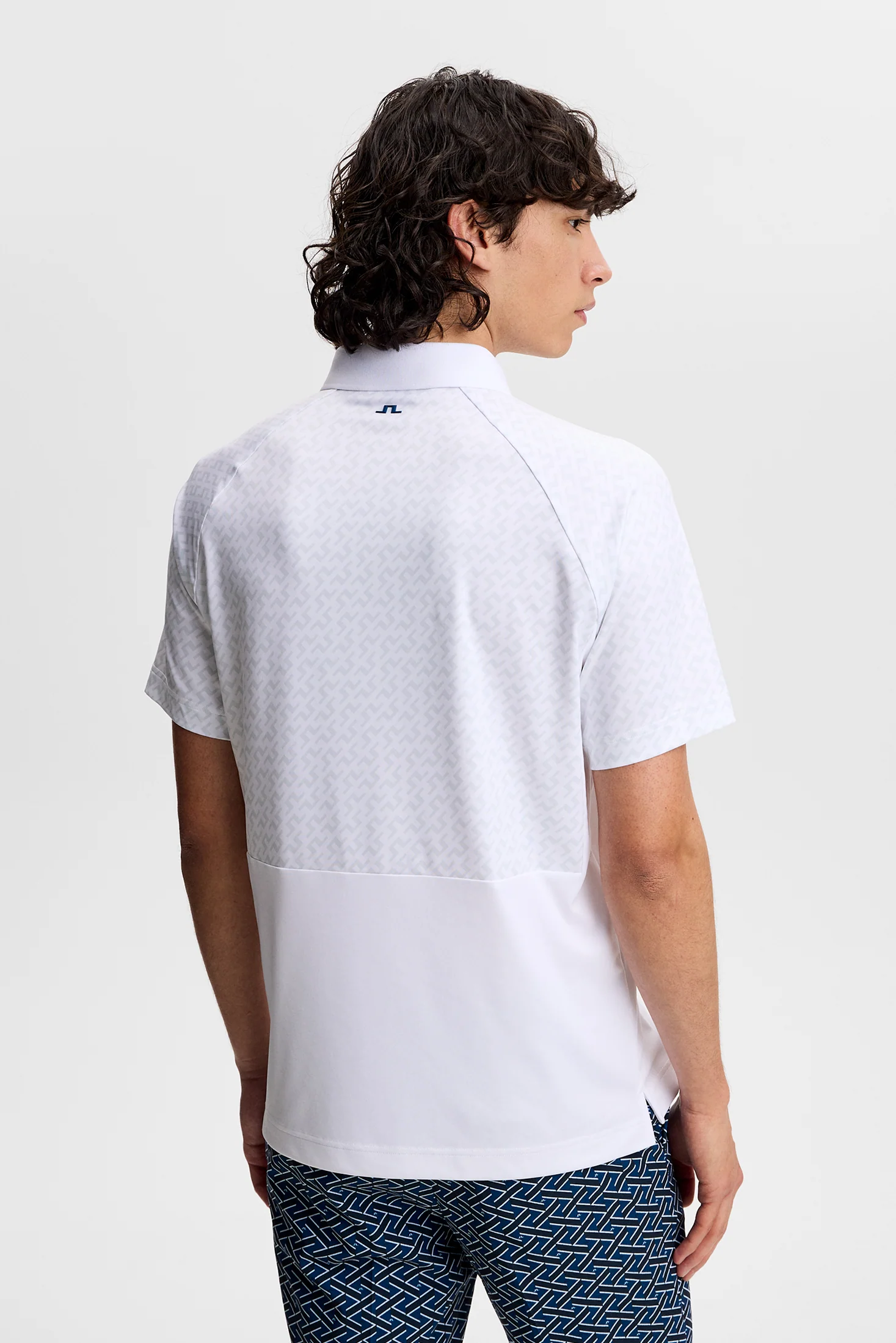 Tucker Polo / Bias Bridge Tonal White M - Image 4