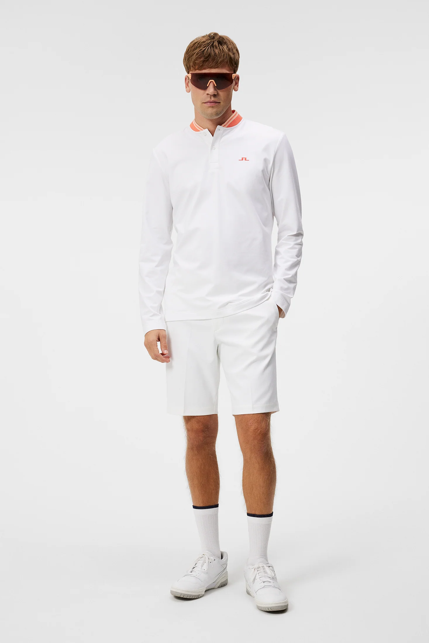 Tyson LS Reg Fit Polo / White - Image 4