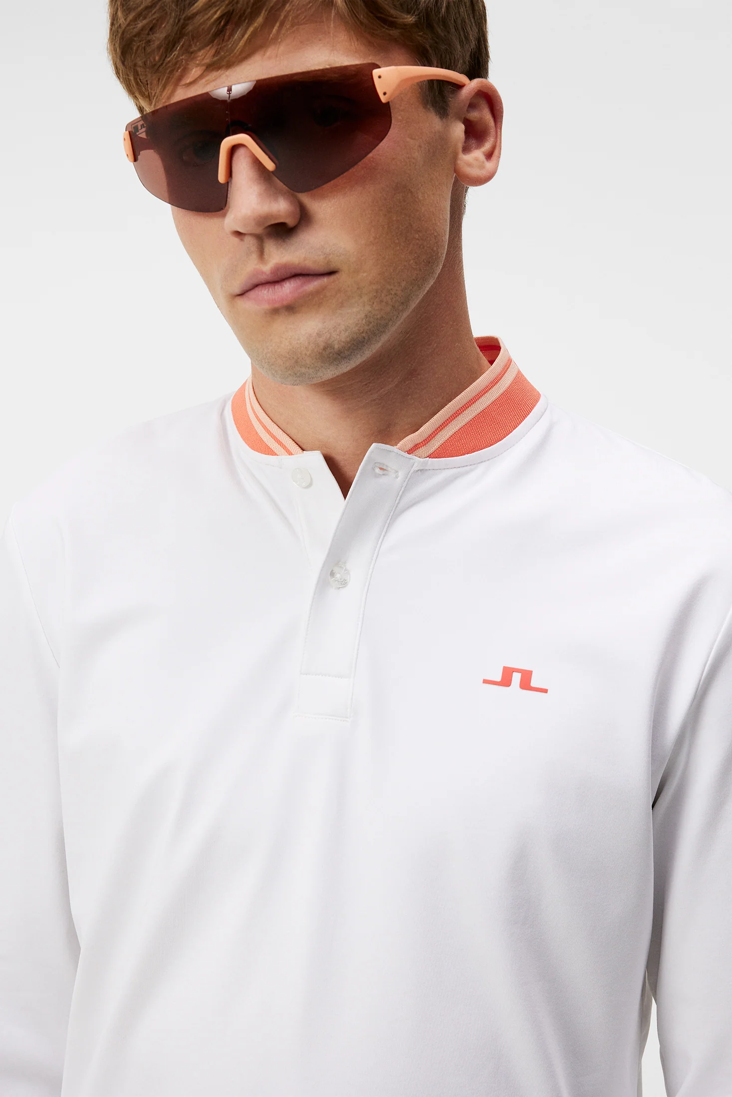 Tyson LS Reg Fit Polo / White - Image 5