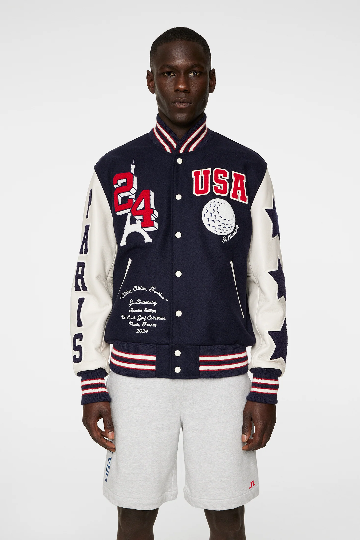 USA Golf Golden bear JKT / Estate Blue - Image 3