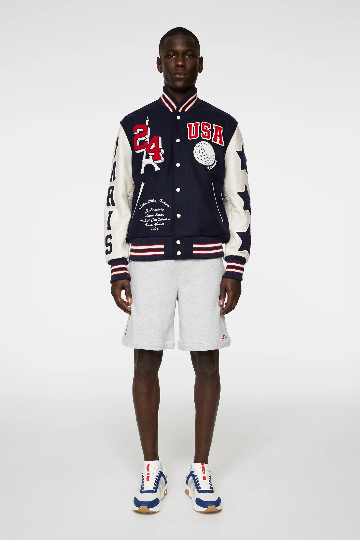 USA Golf Golden bear JKT / Estate Blue - Image 5