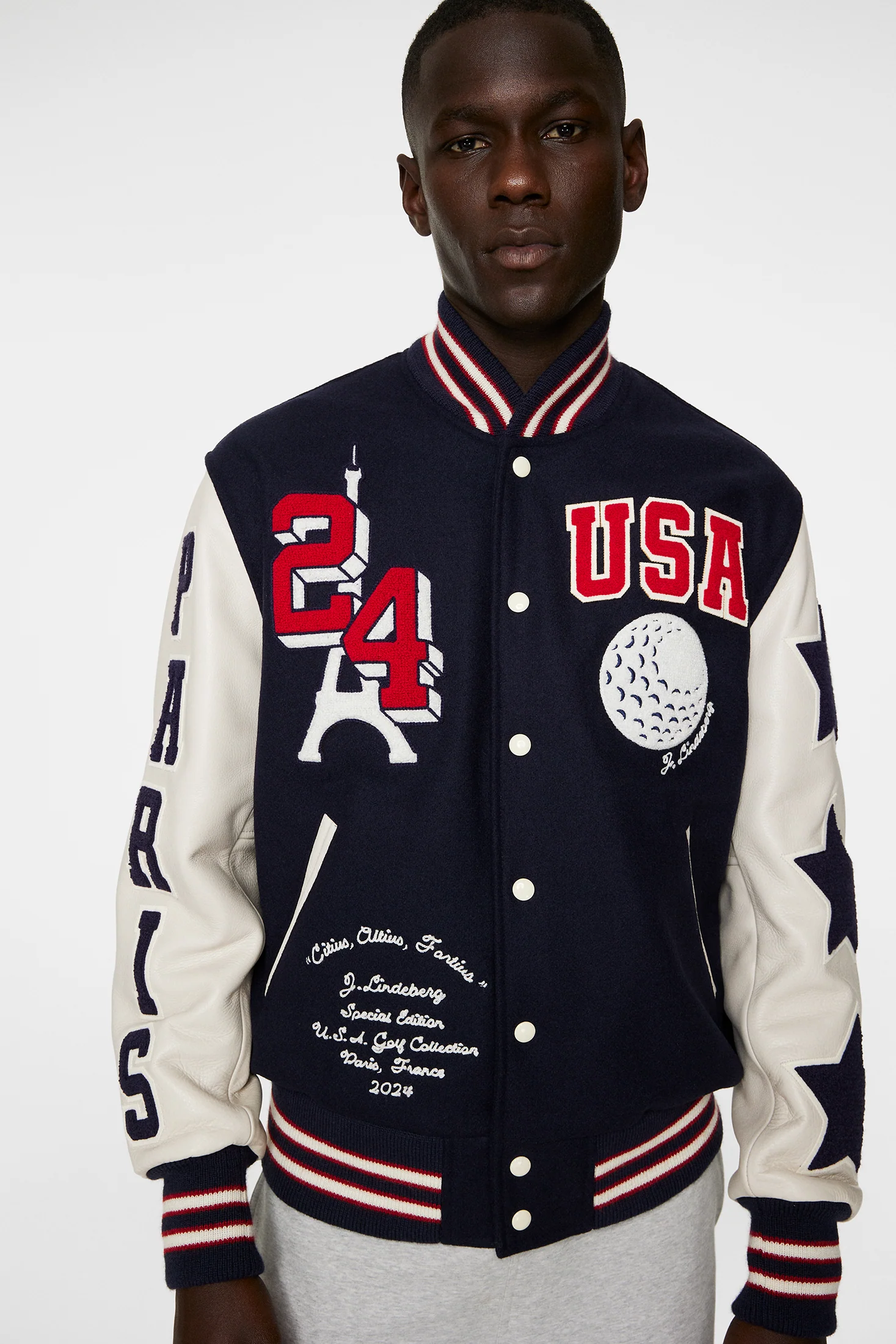 USA Golf Golden bear JKT / Estate Blue - Image 6