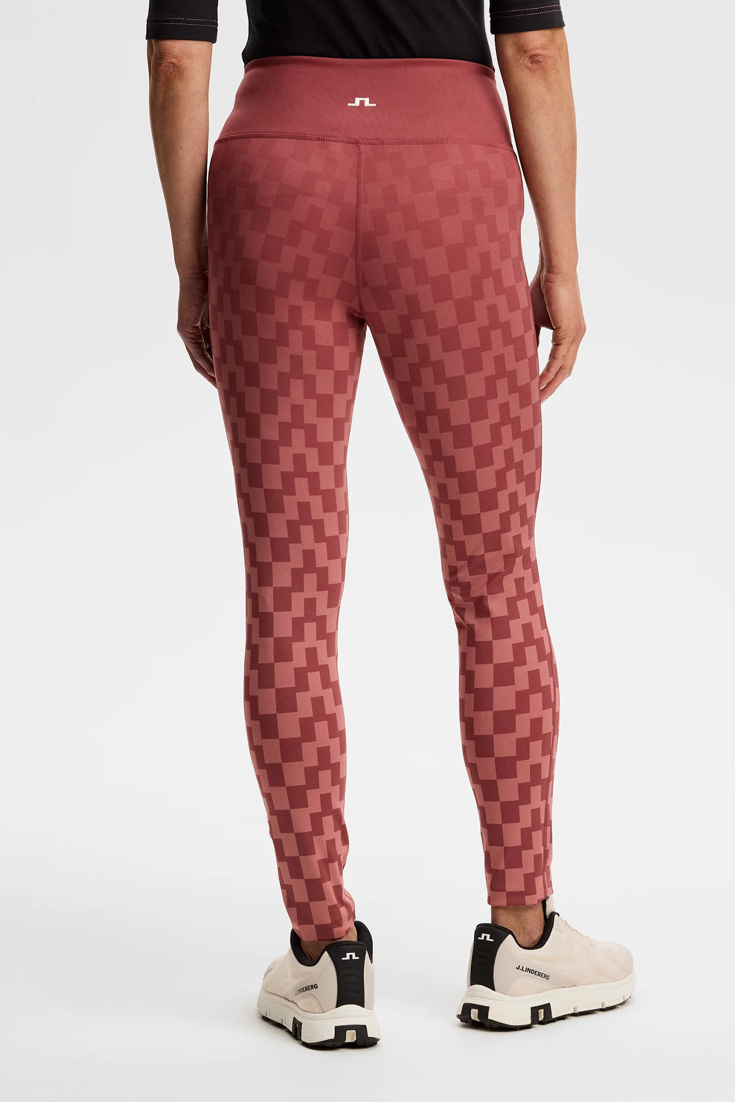 Valerie Print Leggings / Bridge Stack Apple Butter M - Image 3