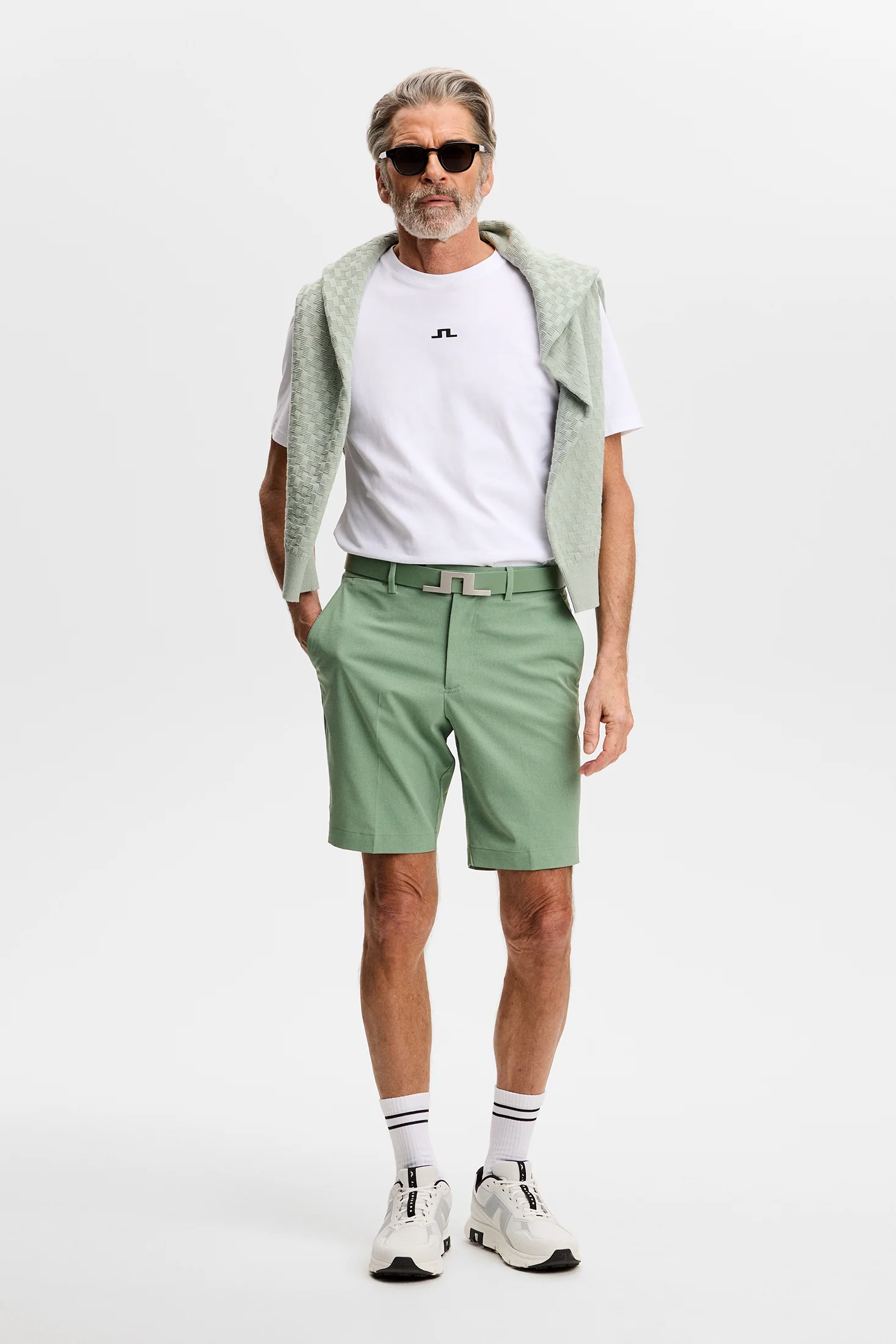 Vent Shorts / Hedge Green - Image 5