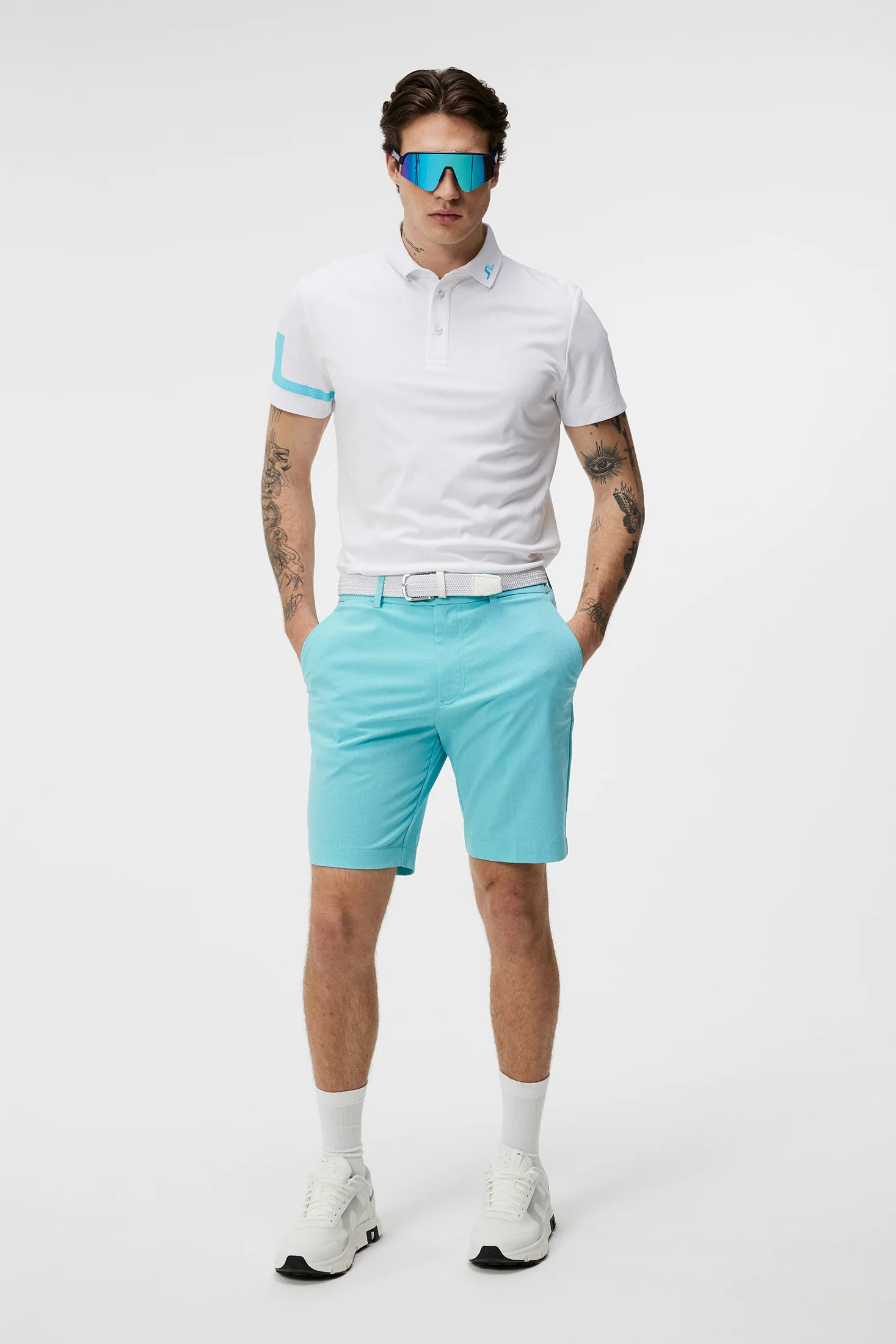 Vent Tight Shorts / Blue Curacao - Image 4