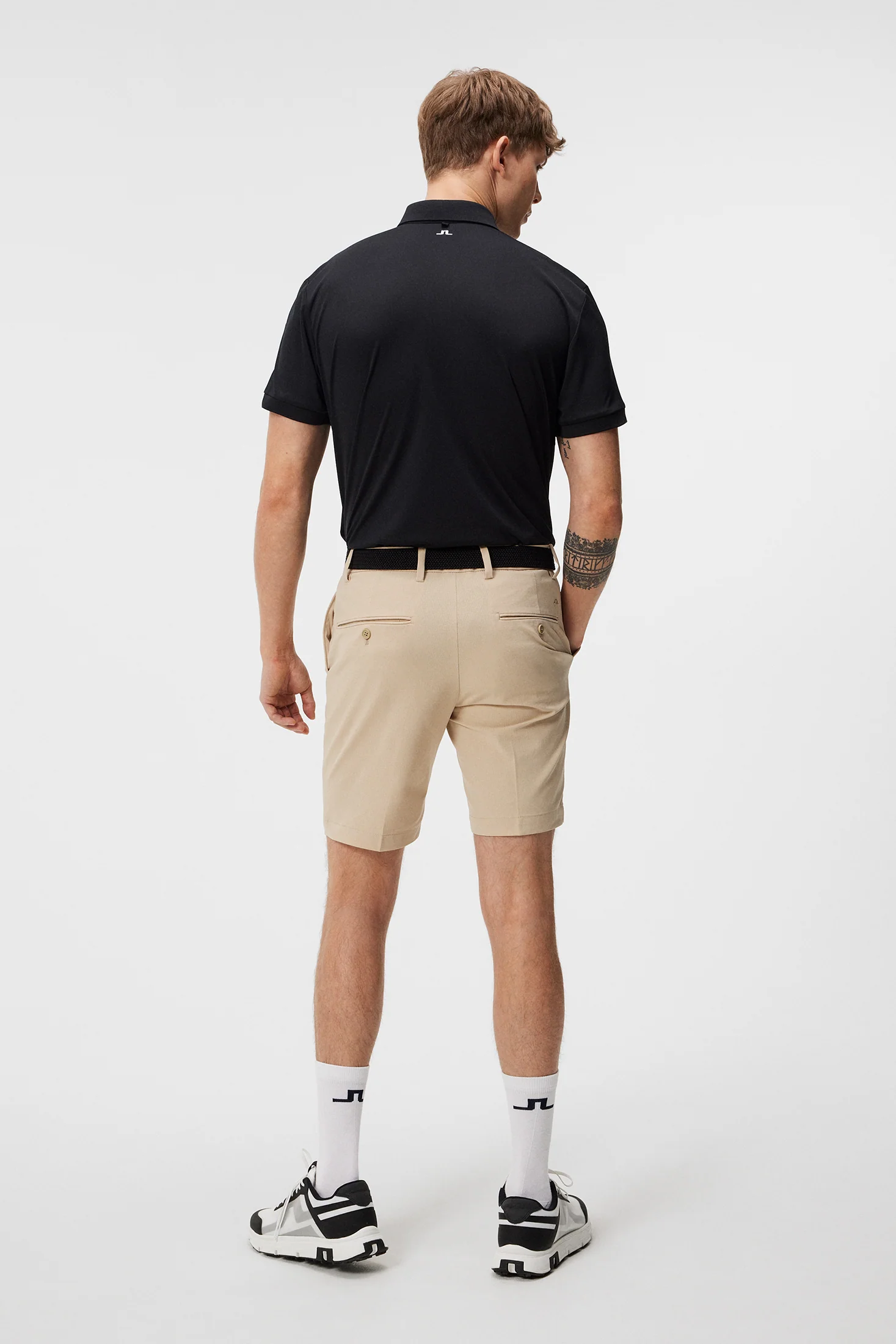 Vent Tight Shorts / Safari Beige - Image 3