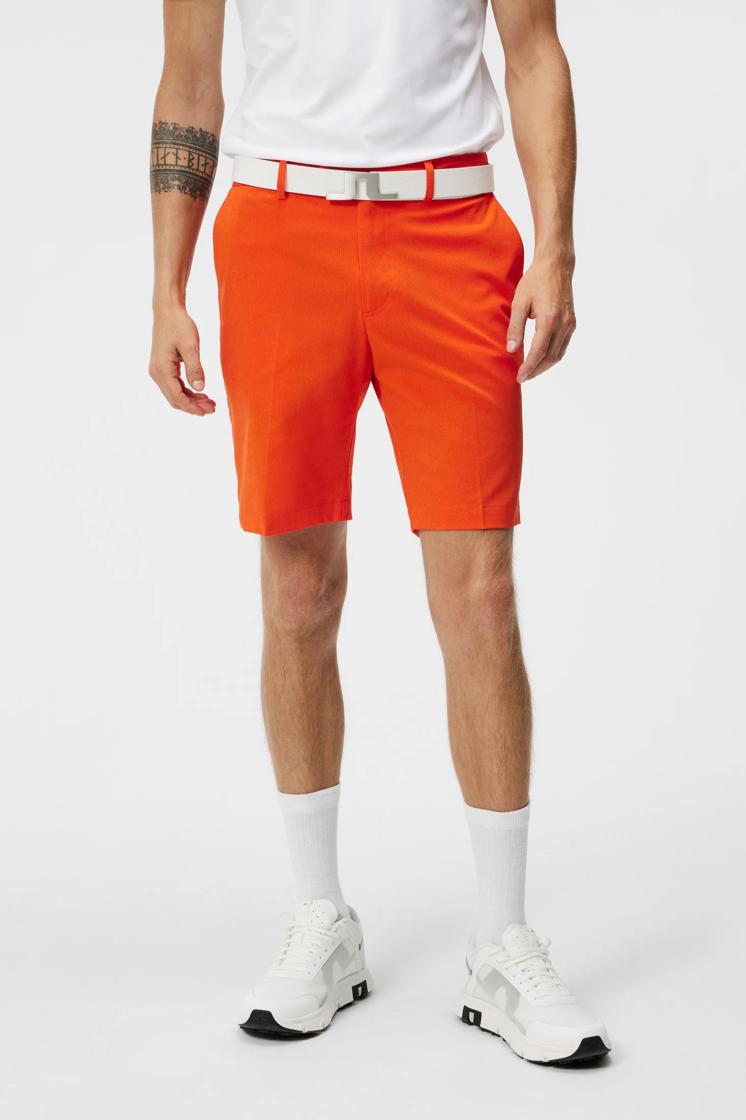 Vent Tight Shorts / Tangerine Tango - Image 2