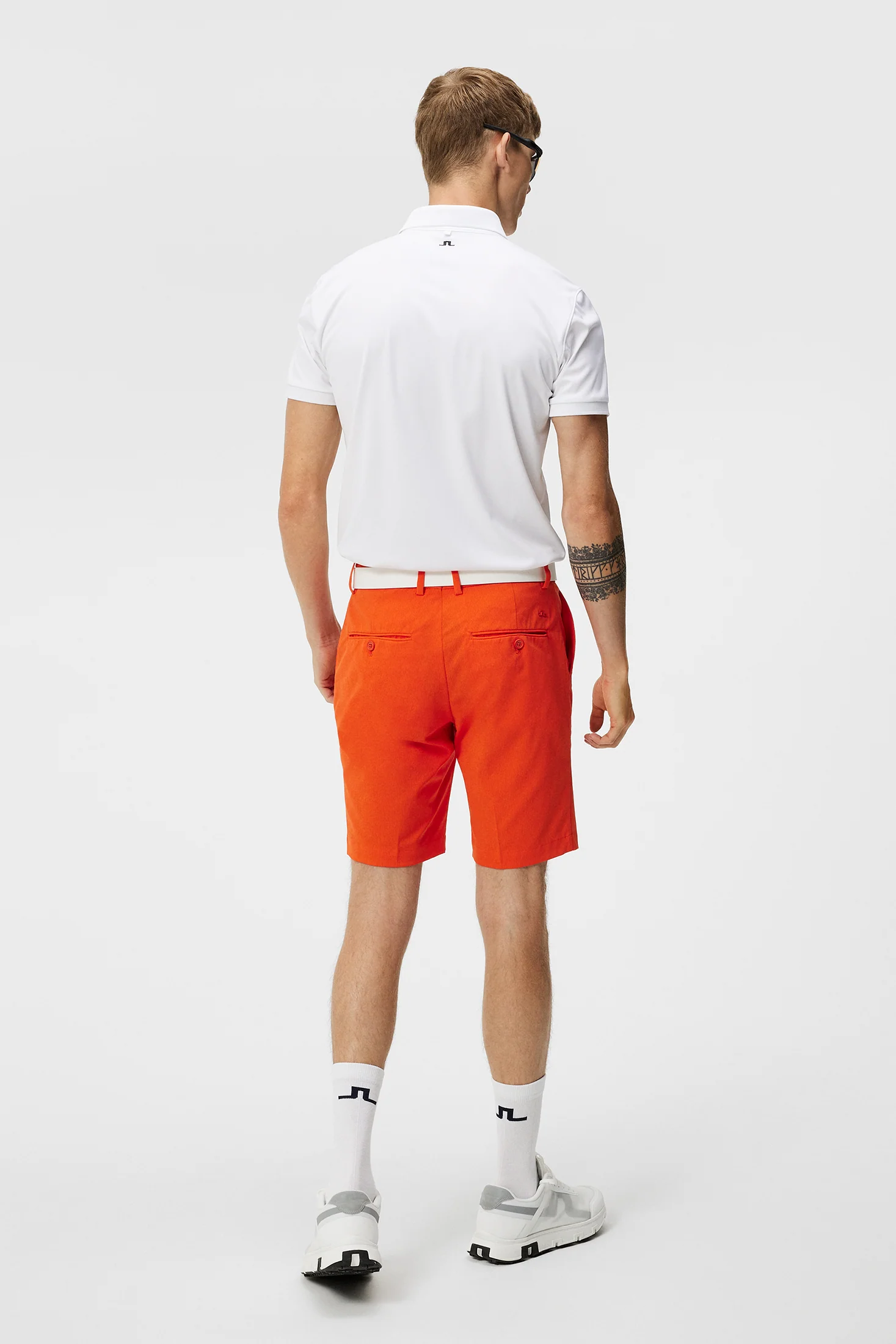 Vent Tight Shorts / Tangerine Tango - Image 3