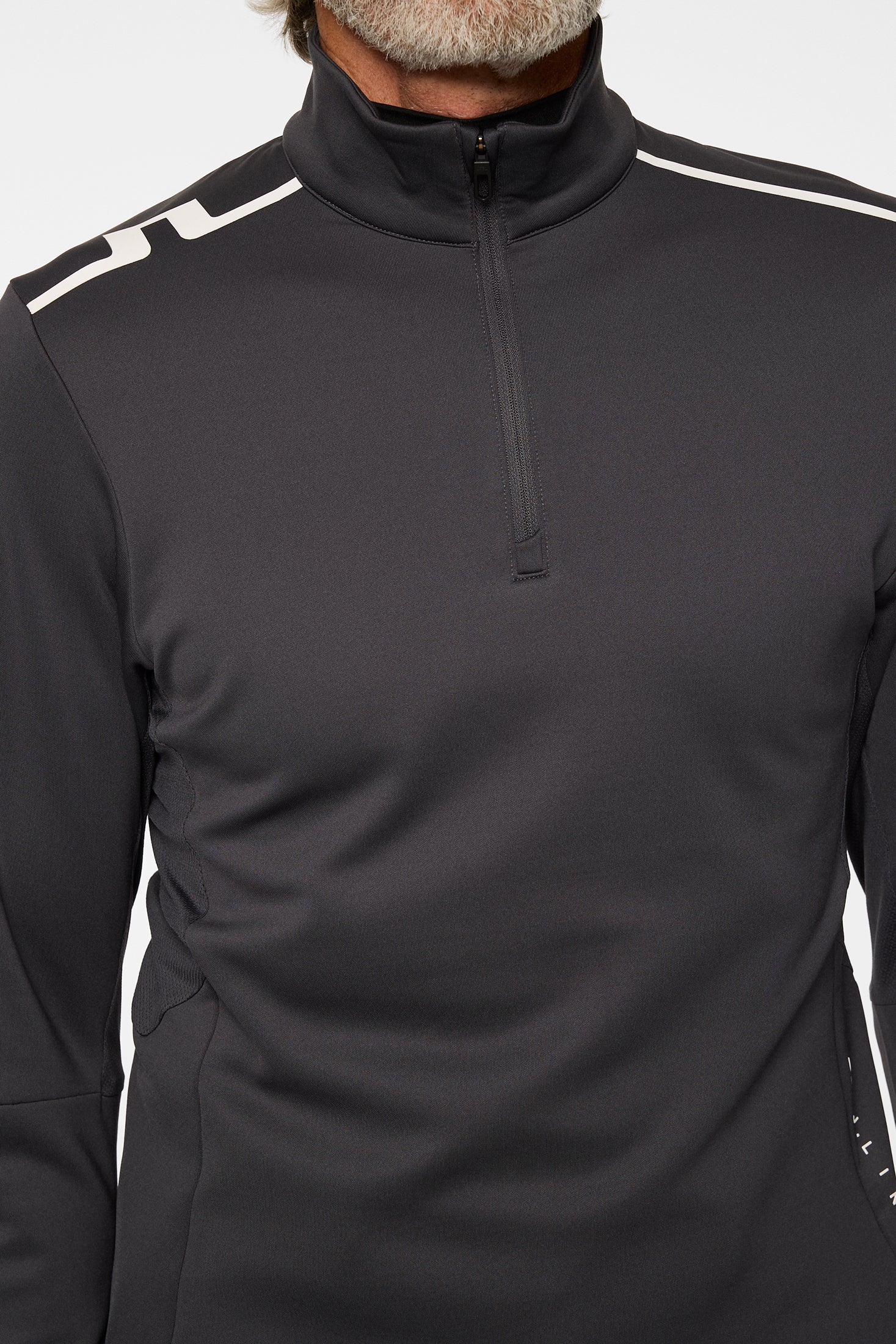 Vinnie Quarter Zip Mid Layer / Asphalt - Image 6