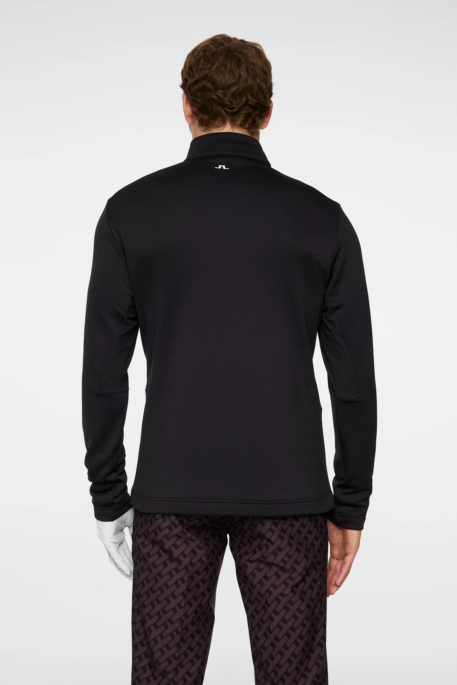 Vinnie Quarter Zip Mid Layer / Black - Image 3