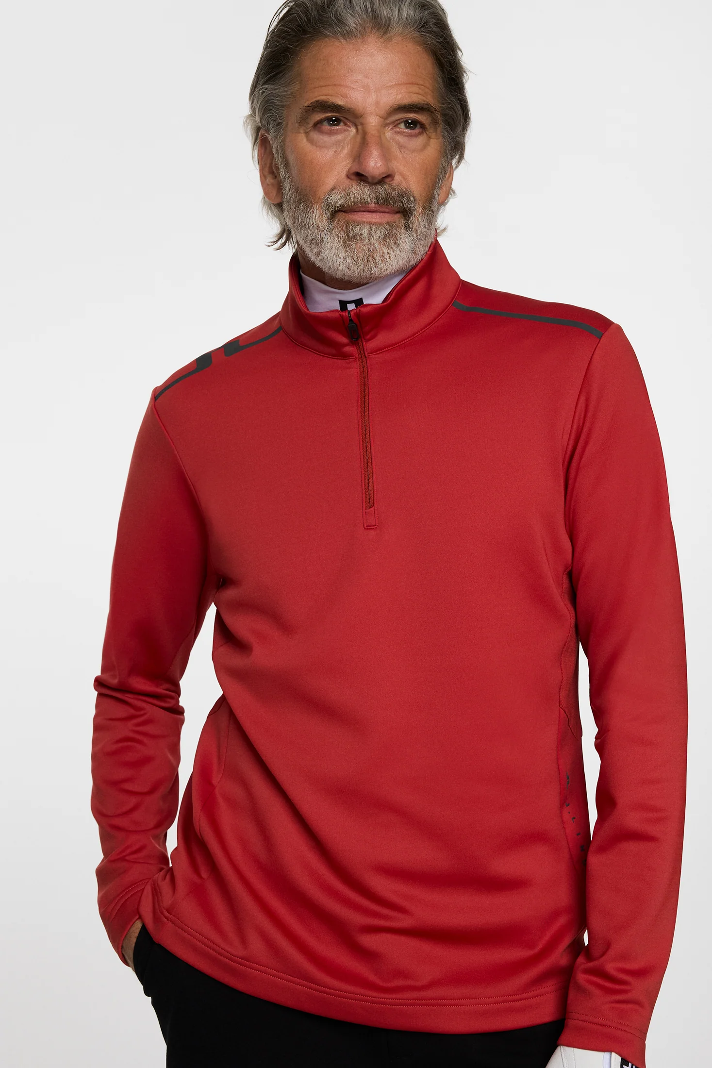 Vinnie Quarter Zip Mid Layer / Bossa Nova - Image 5