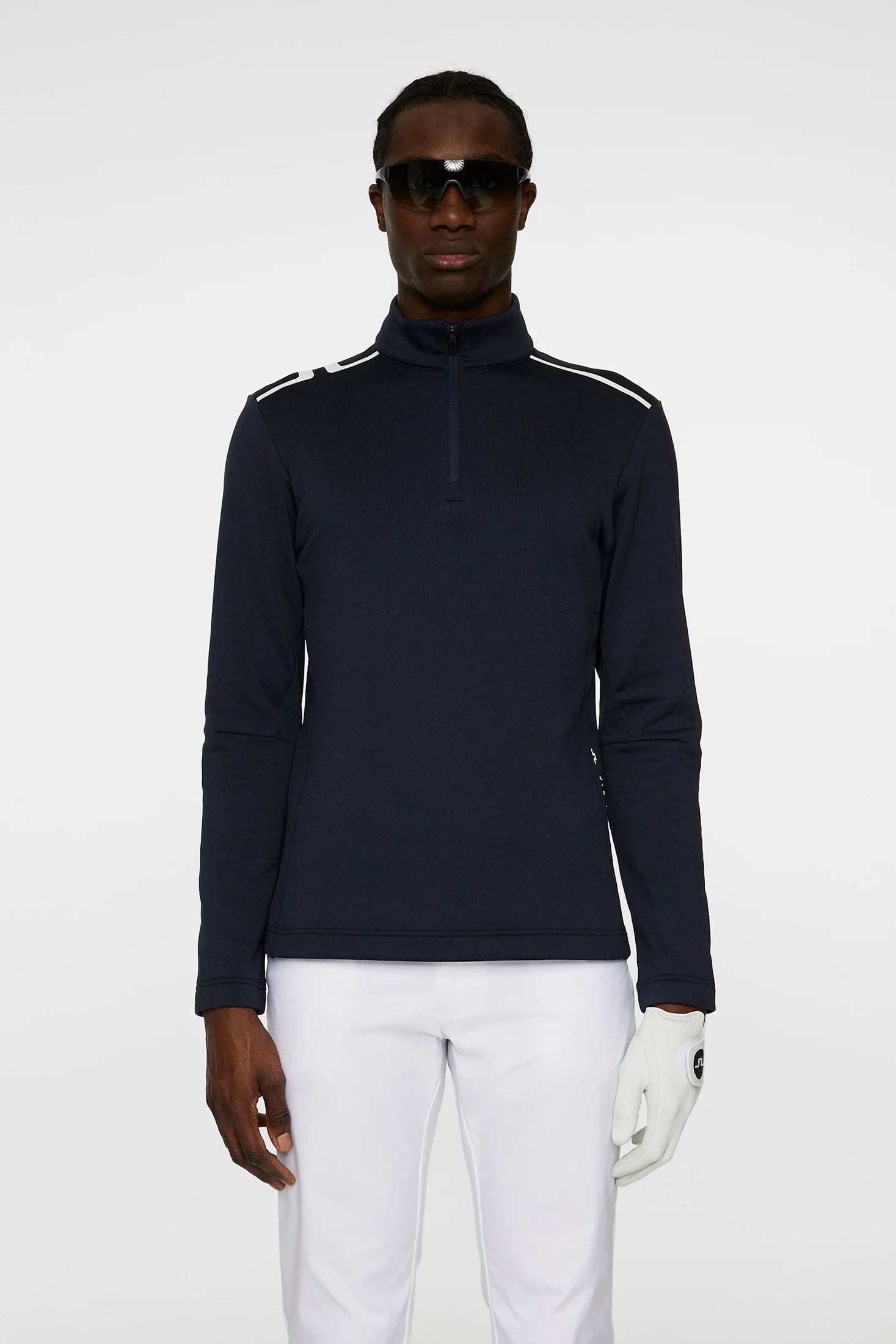 Vinnie Quarter Zip Mid Layer / JL Navy - Image 2