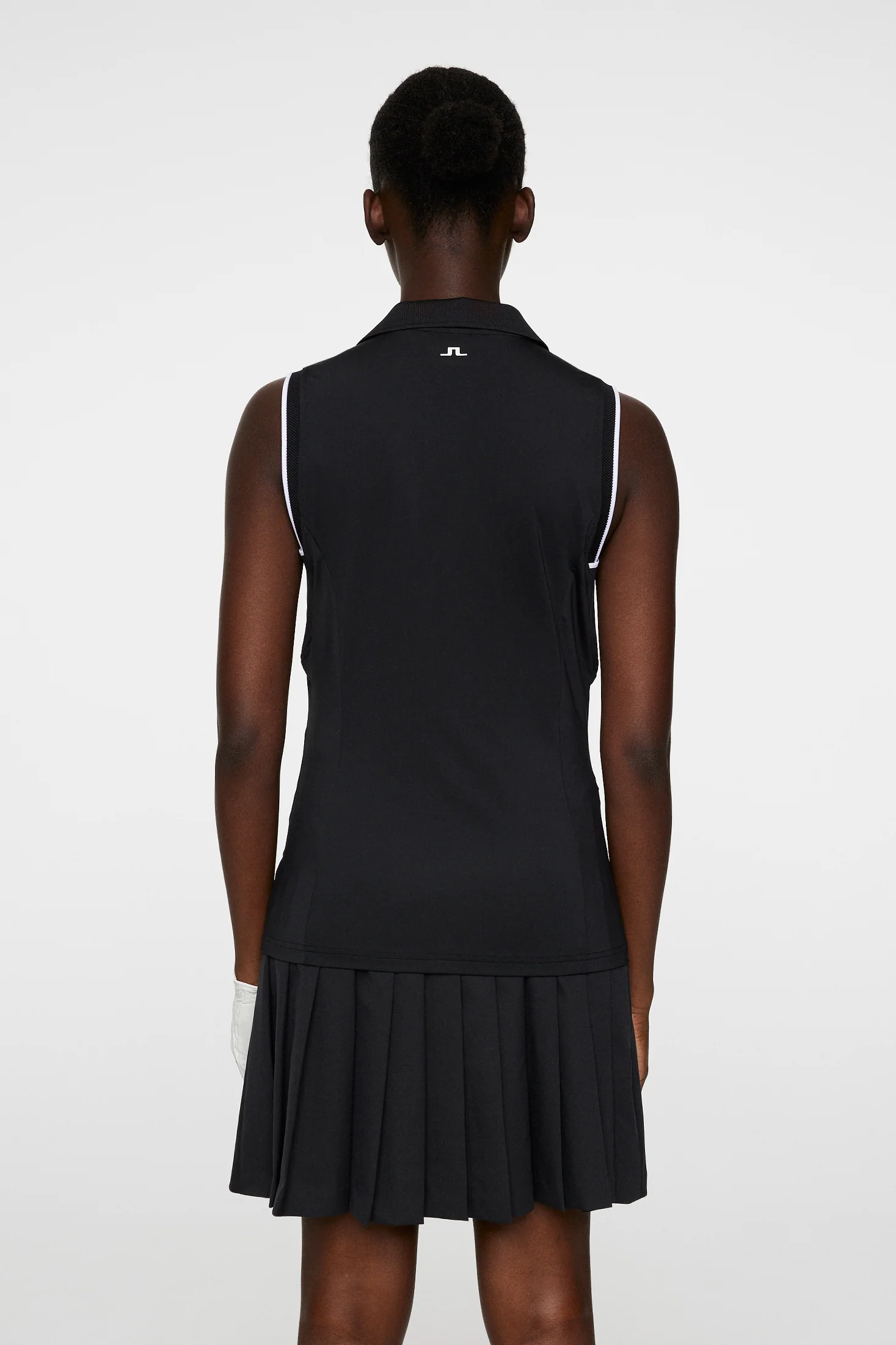 Viola Sleeveless Top / Black - Image 3