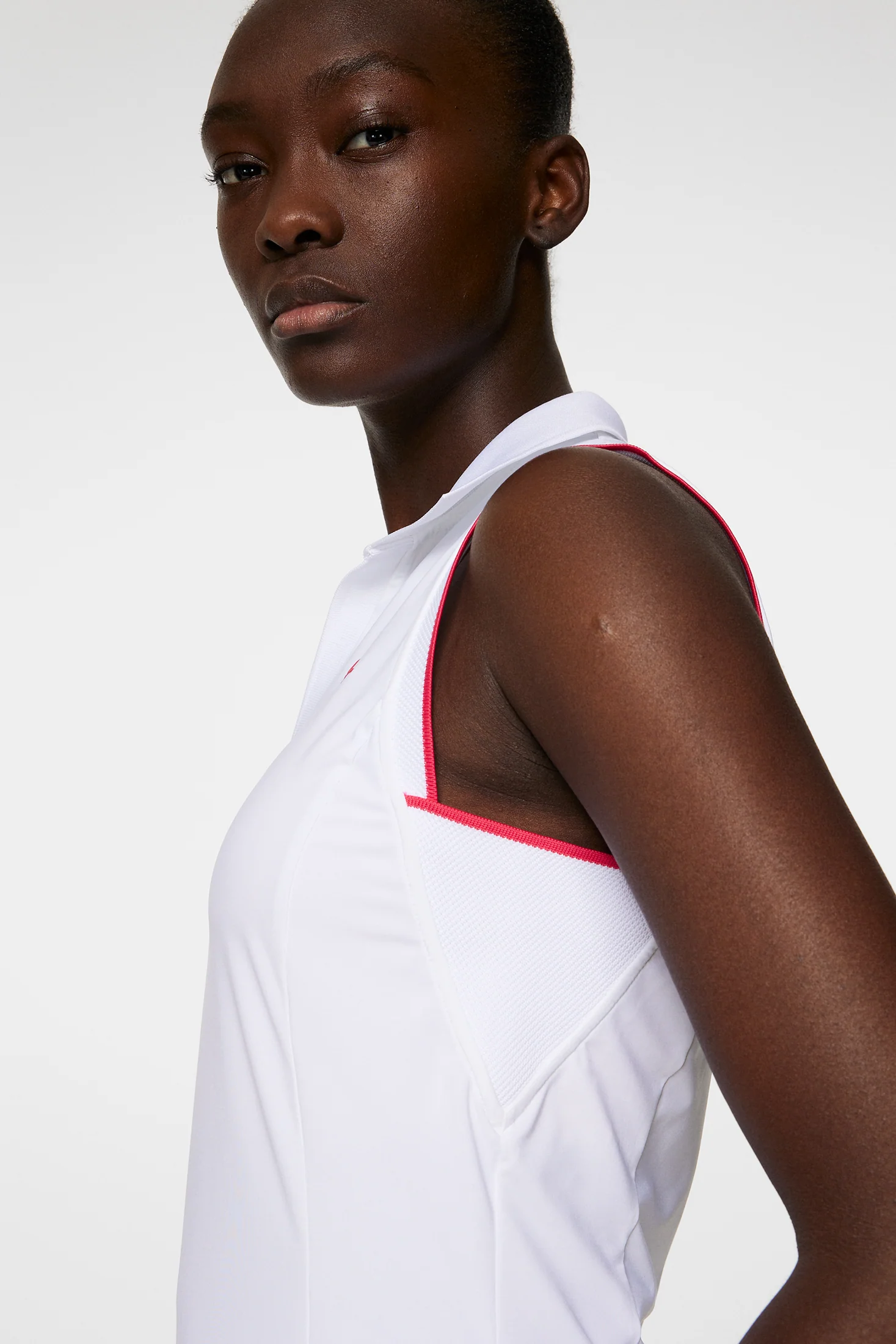 Viola Sleeveless Top / White - Image 5