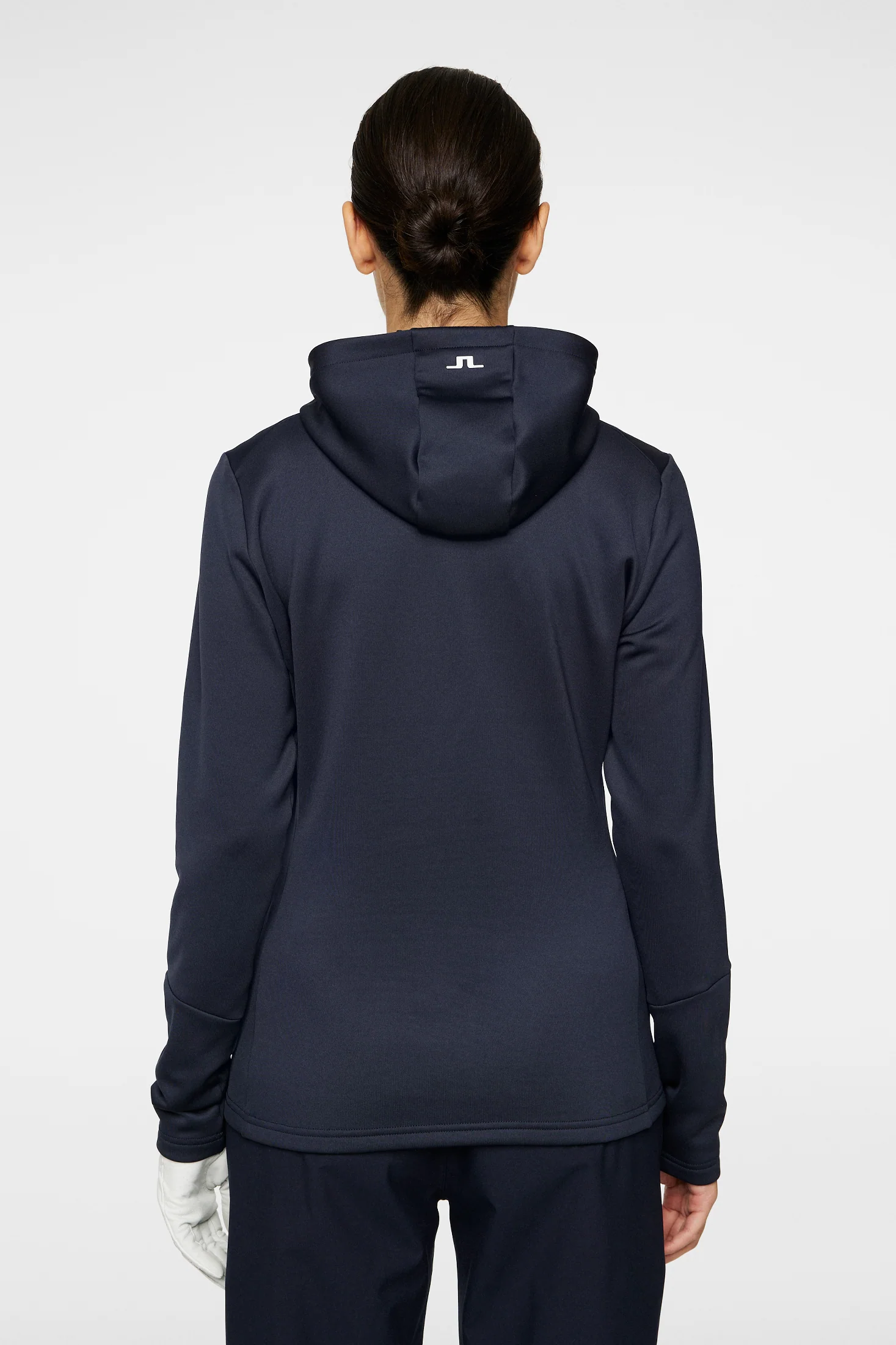 W Aerial Quarter Zip Hood / JL Navy - Image 3
