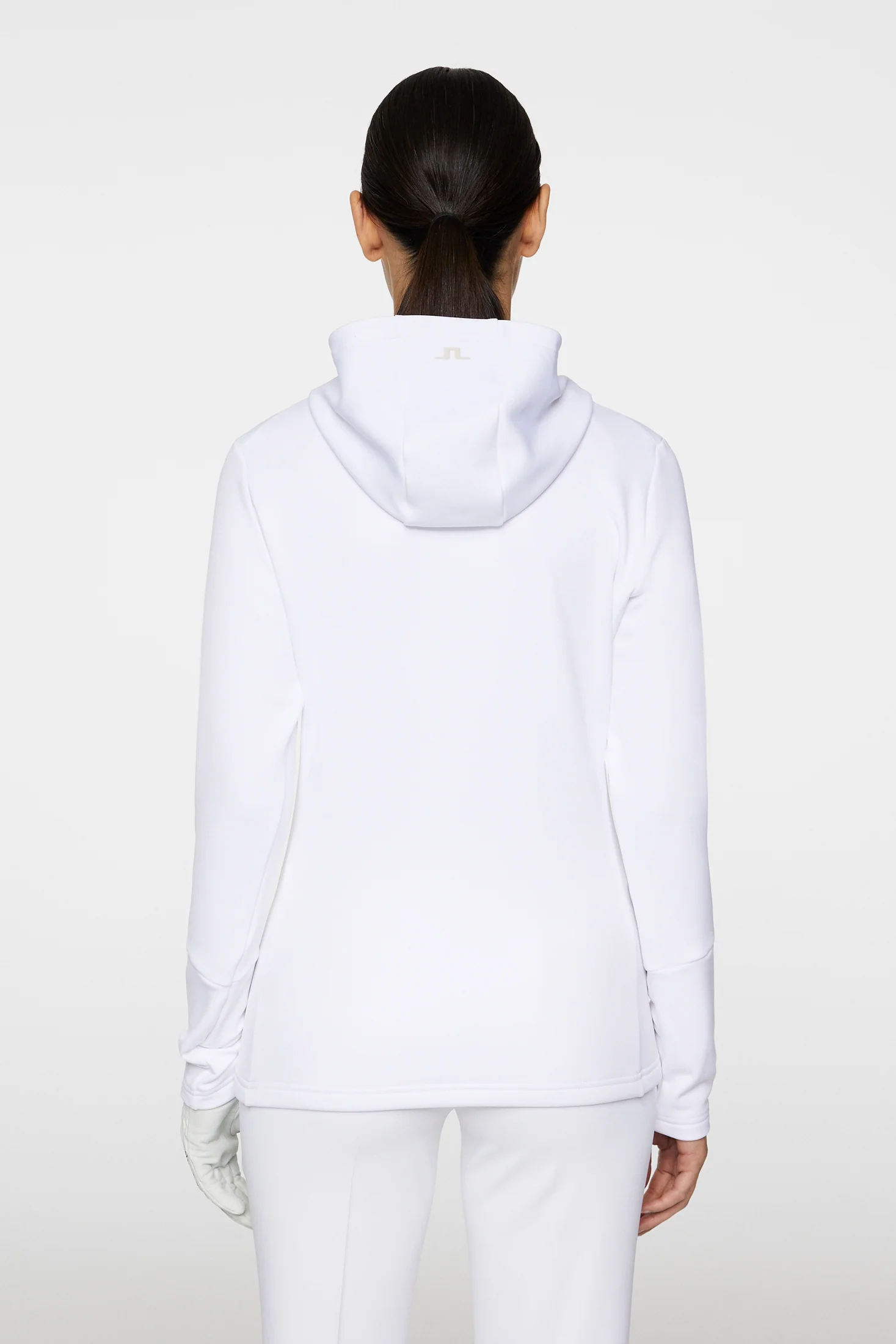W Aerial Quarter Zip Hood / White - Image 3