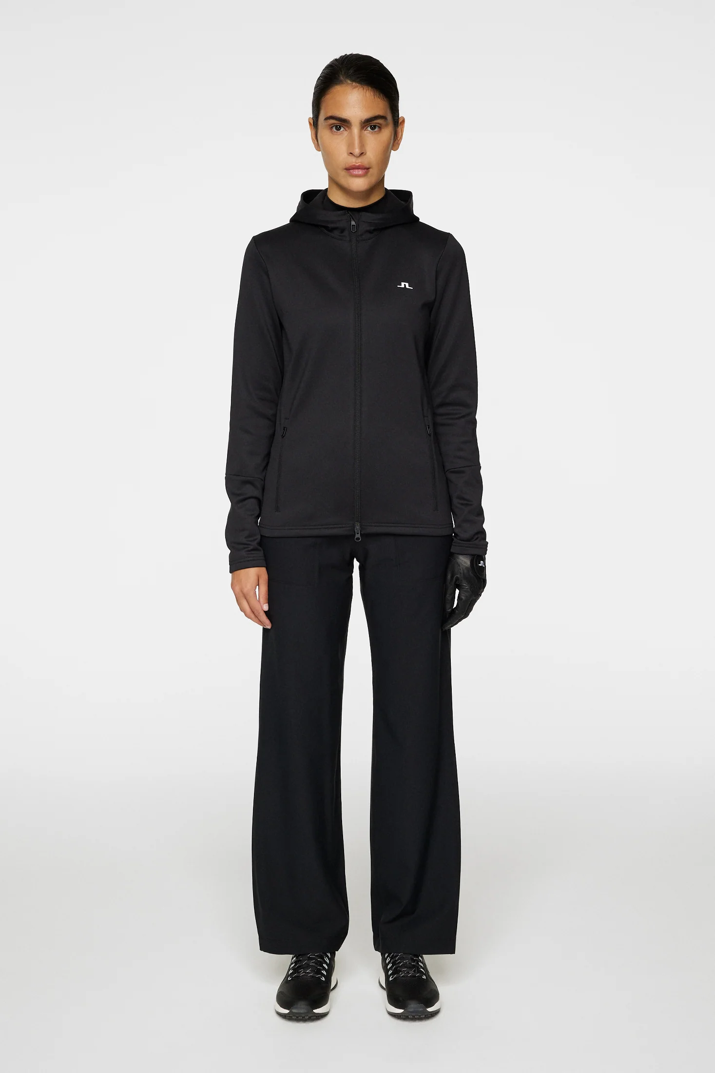 W Aerial Zip Hood / Black - Image 4