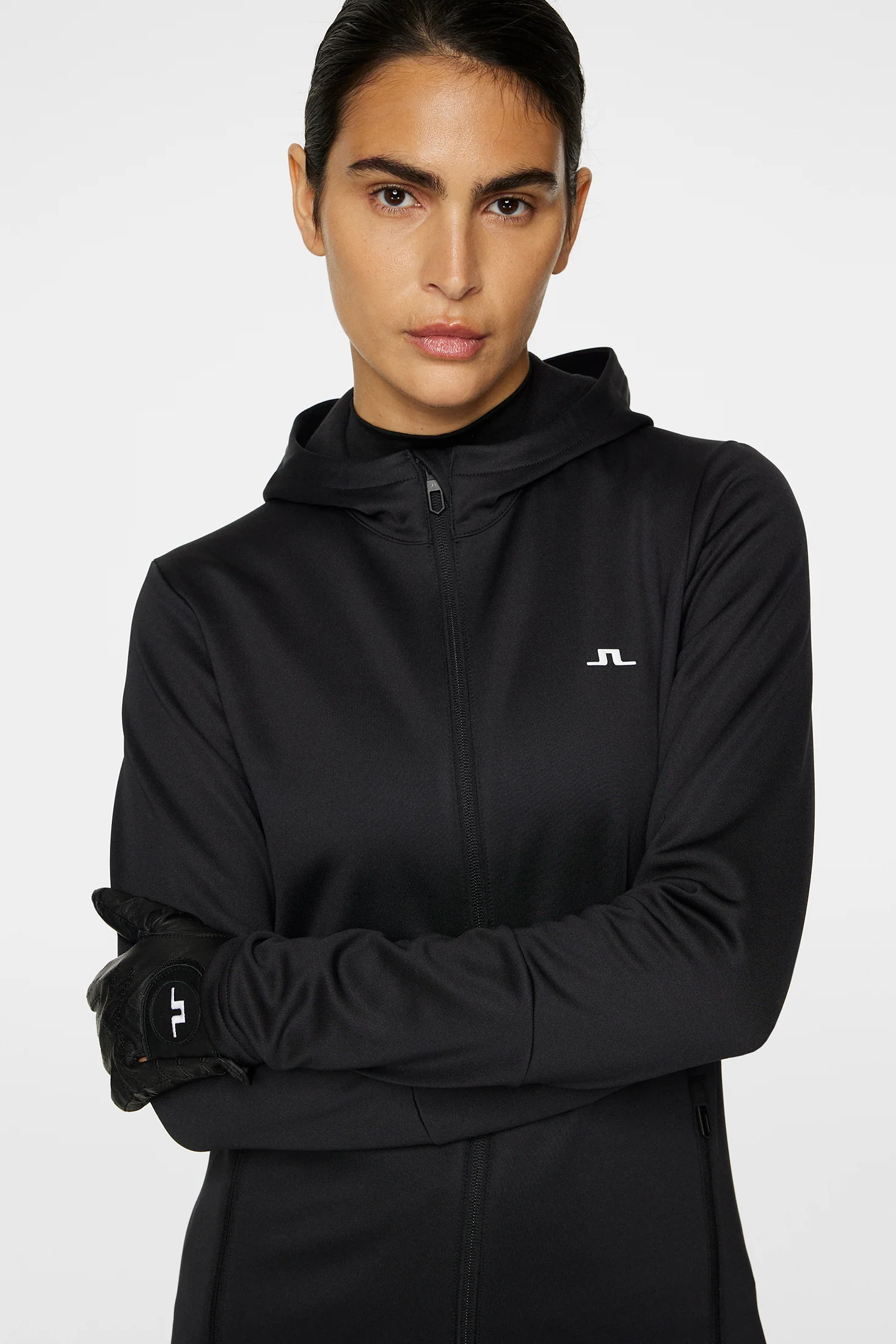 W Aerial Zip Hood / Black - Image 5