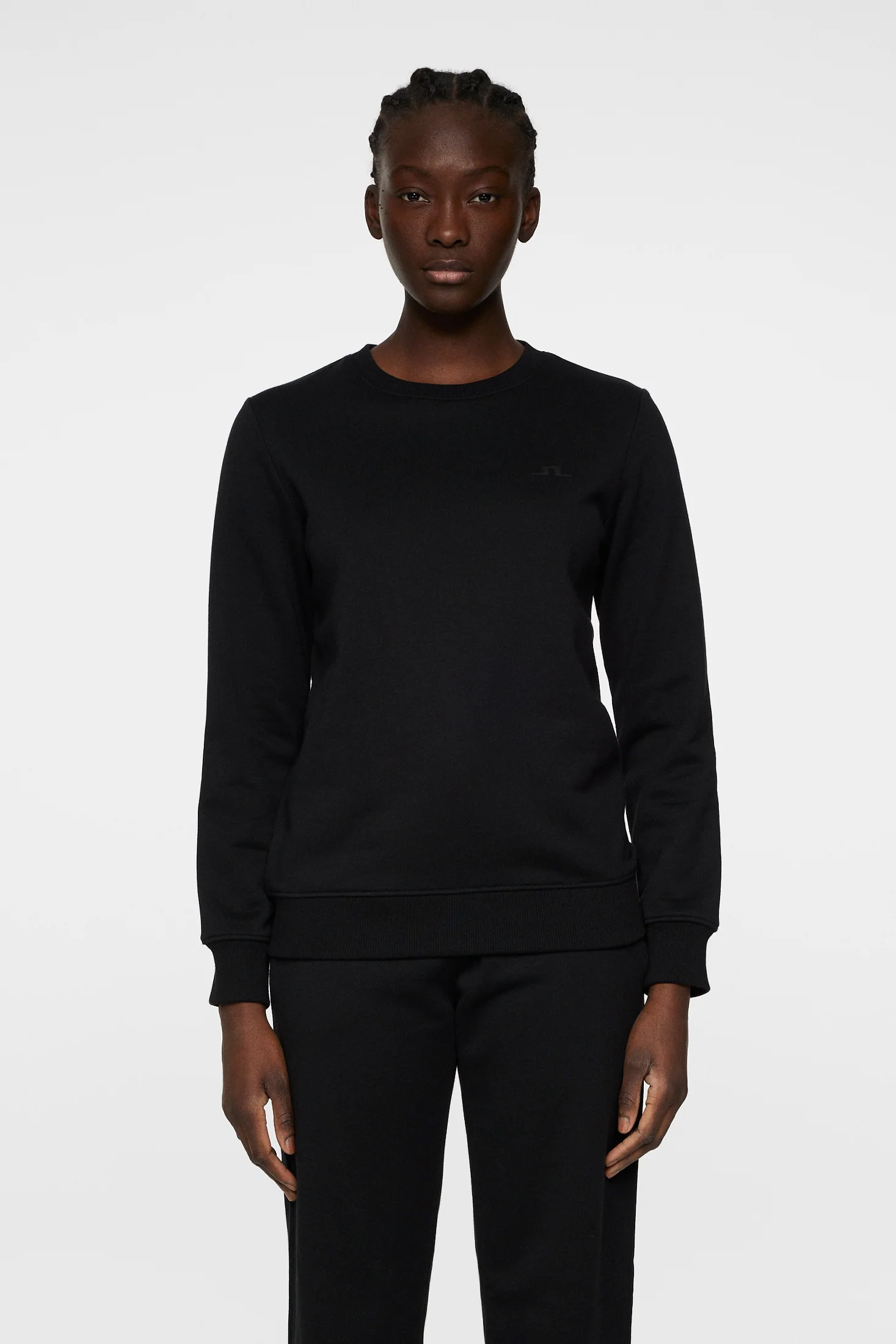 W Alpha Crew Neck / Black - Image 2