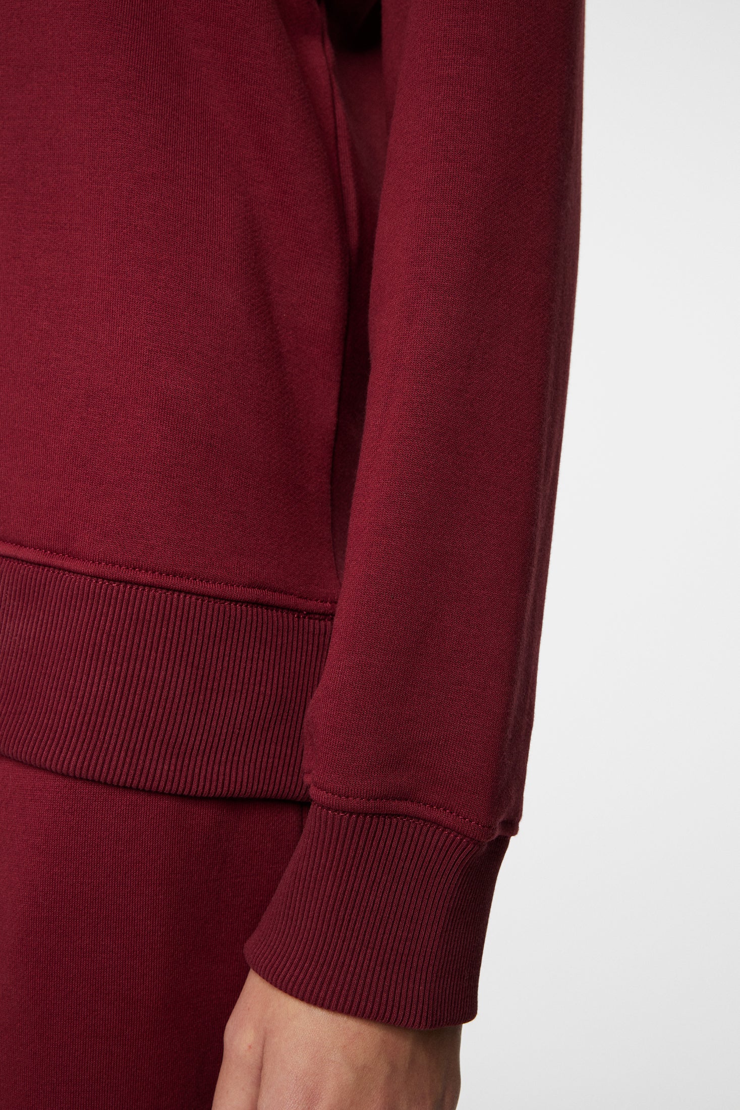 W Alpha Crew Neck / Cabernet - Image 6