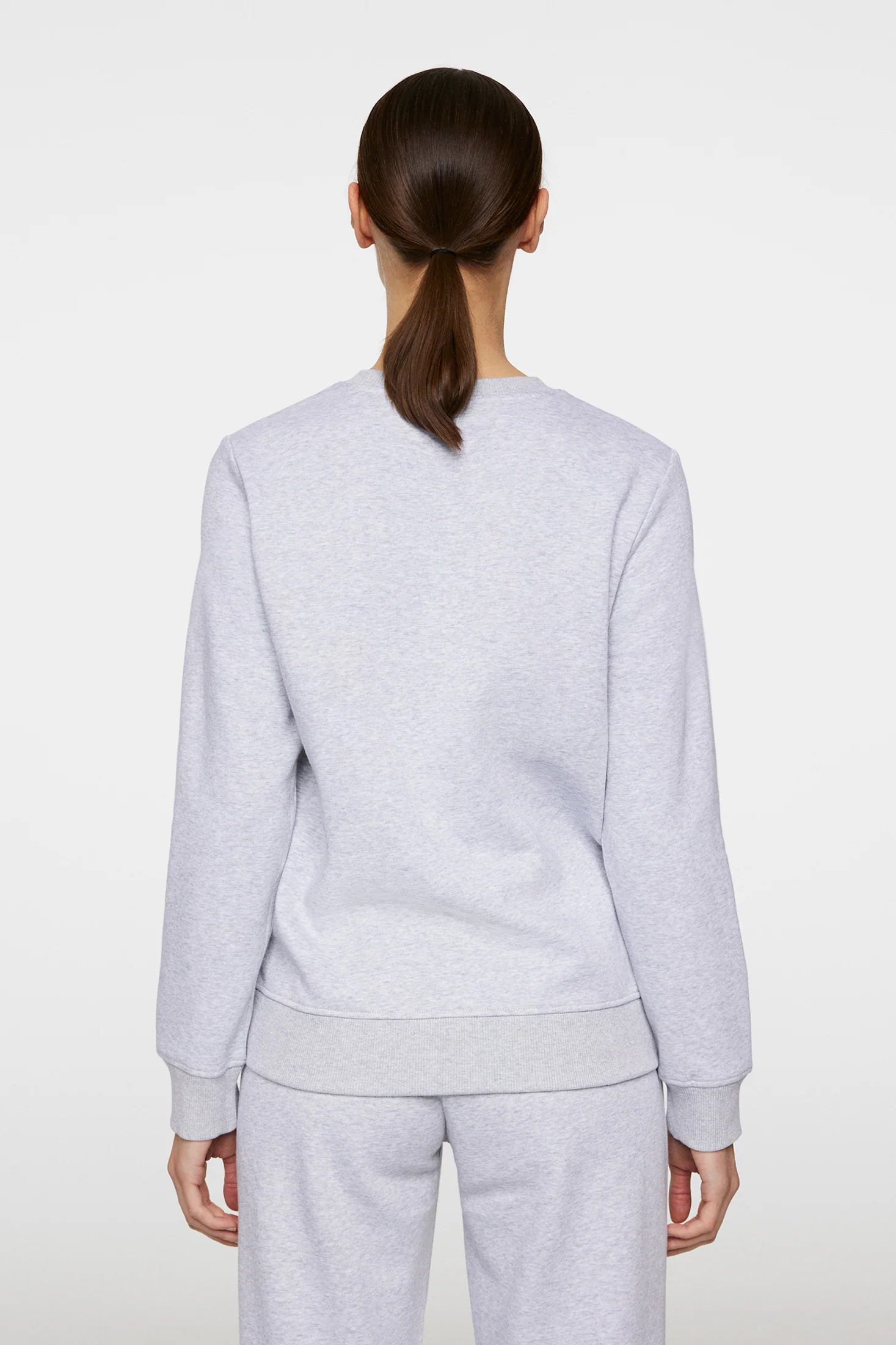W Alpha Crew Neck / Light Grey Melange - Image 3