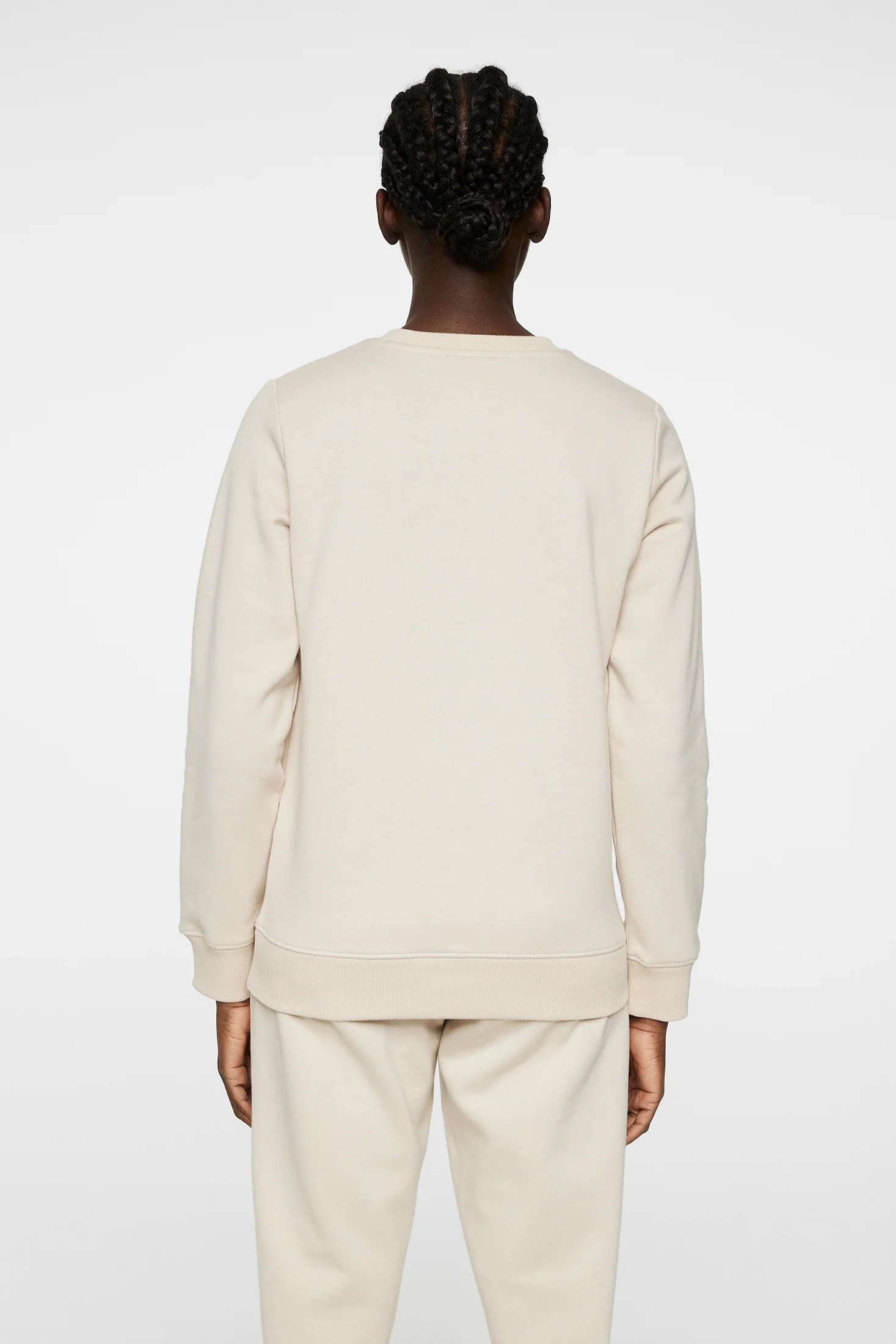 W Alpha Crew Neck / Moonbeam - Image 3