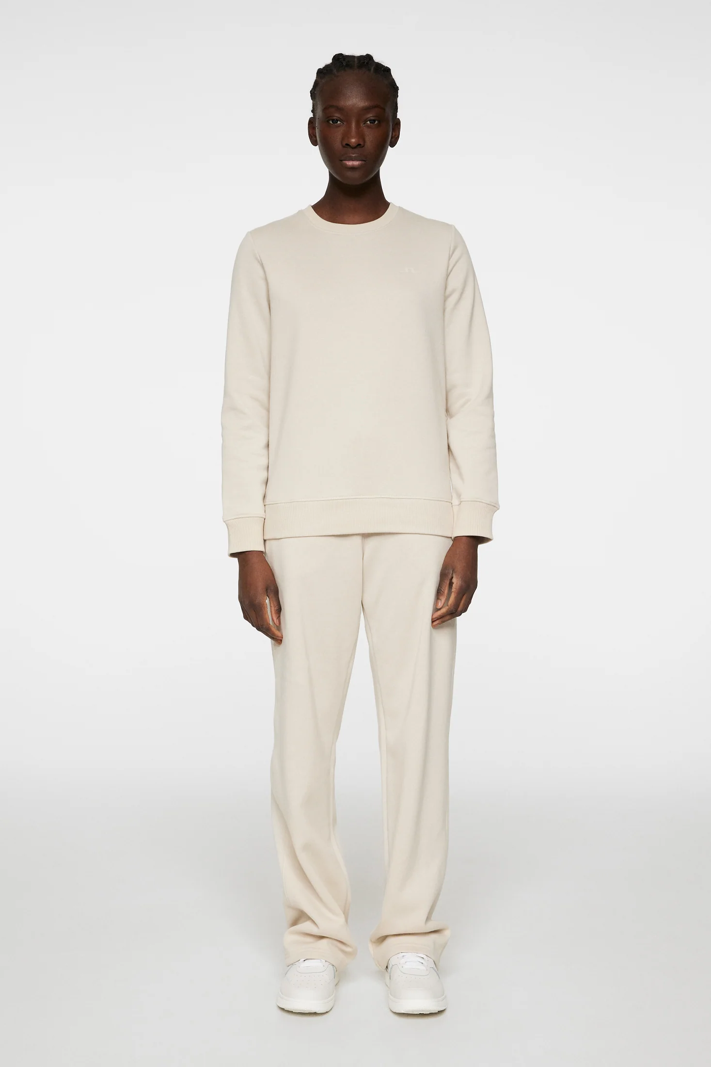 W Alpha Crew Neck / Moonbeam - Image 4