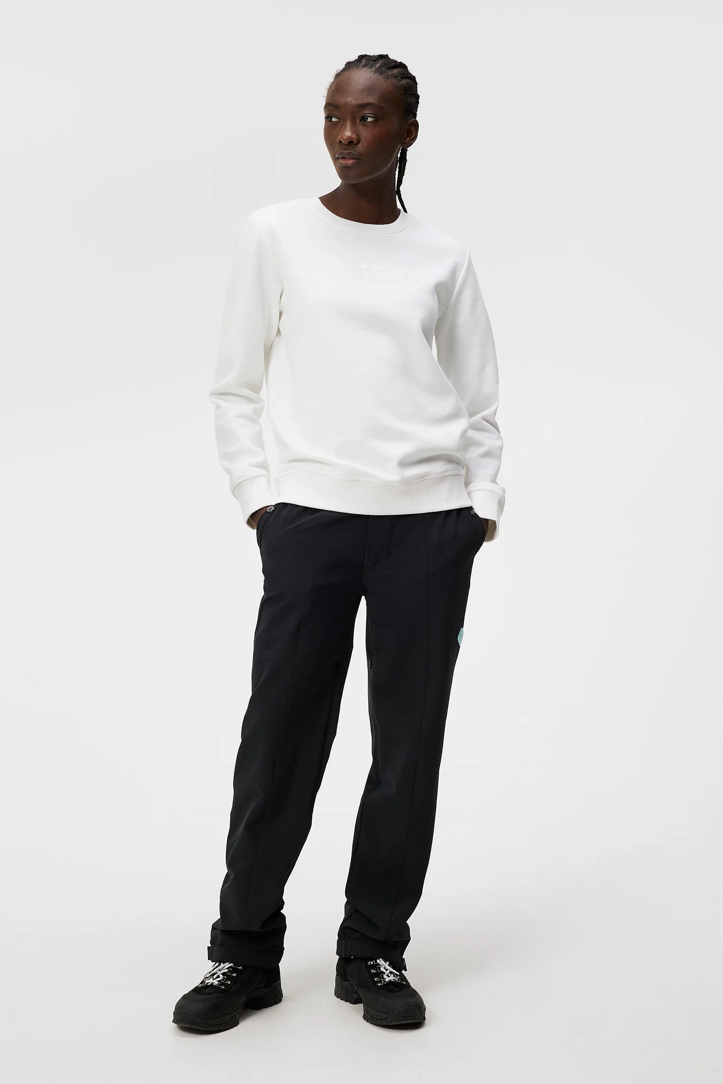 W Alpha Crew Neck / White - Image 4
