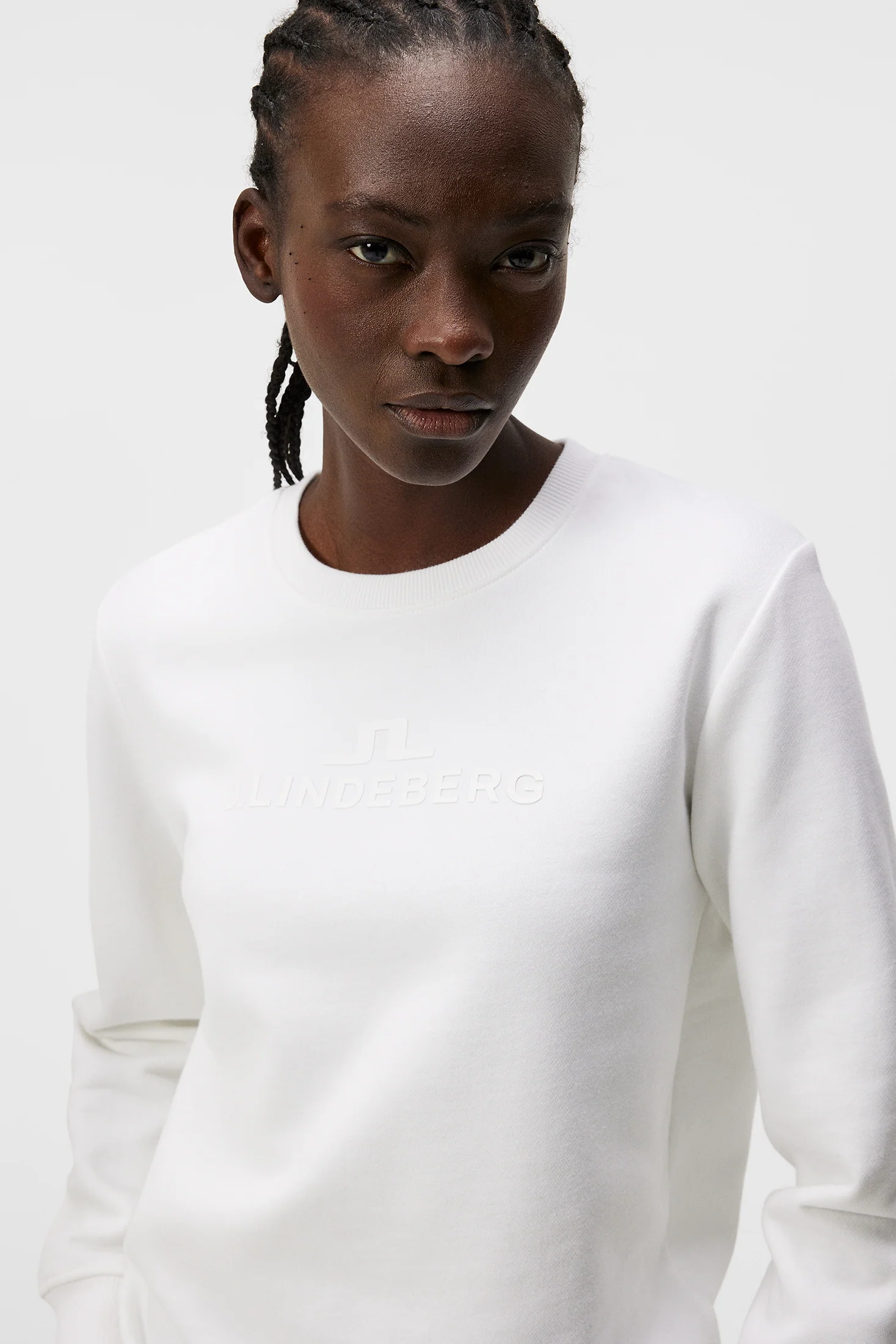 W Alpha Crew Neck / White - Image 5