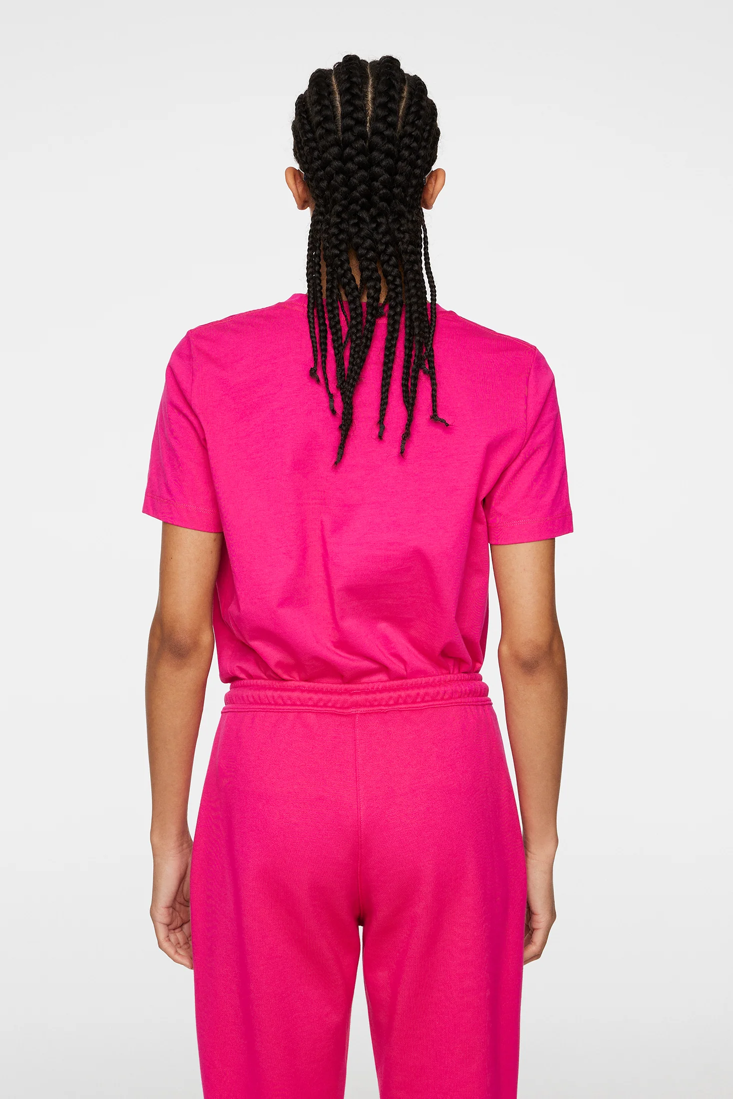 W Alpha T-shirt / Pink Peacock - Image 3
