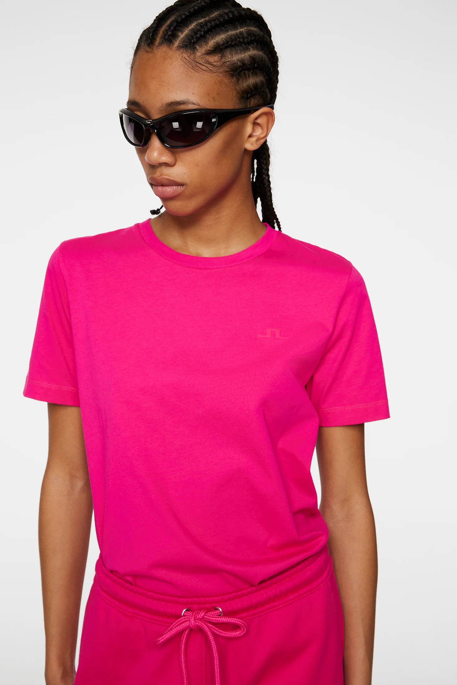 W Alpha T-shirt / Pink Peacock - Image 5