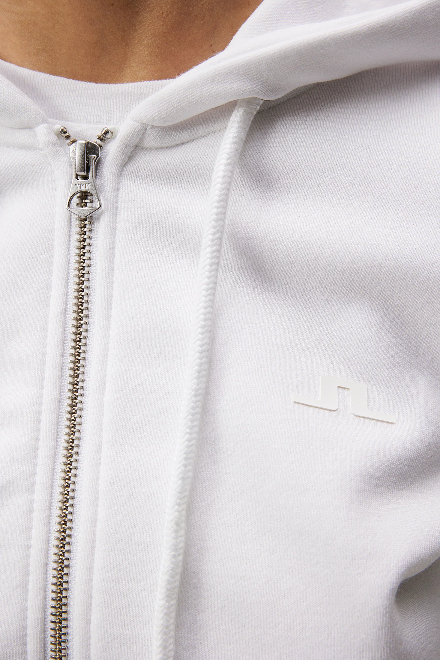 W Alpha Zip Hood / White - Image 6