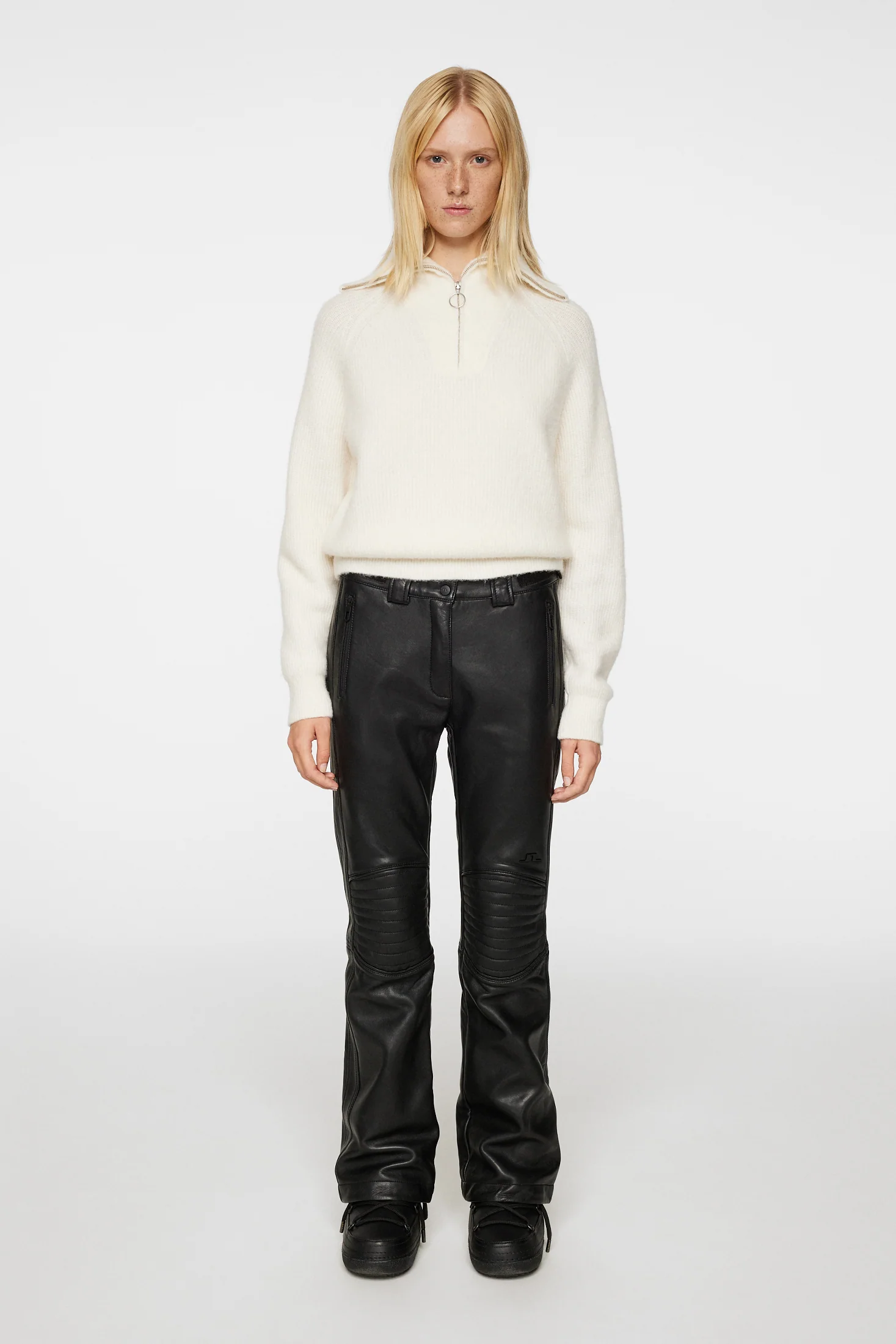 W Stanford Pant Leather / Black - Image 4