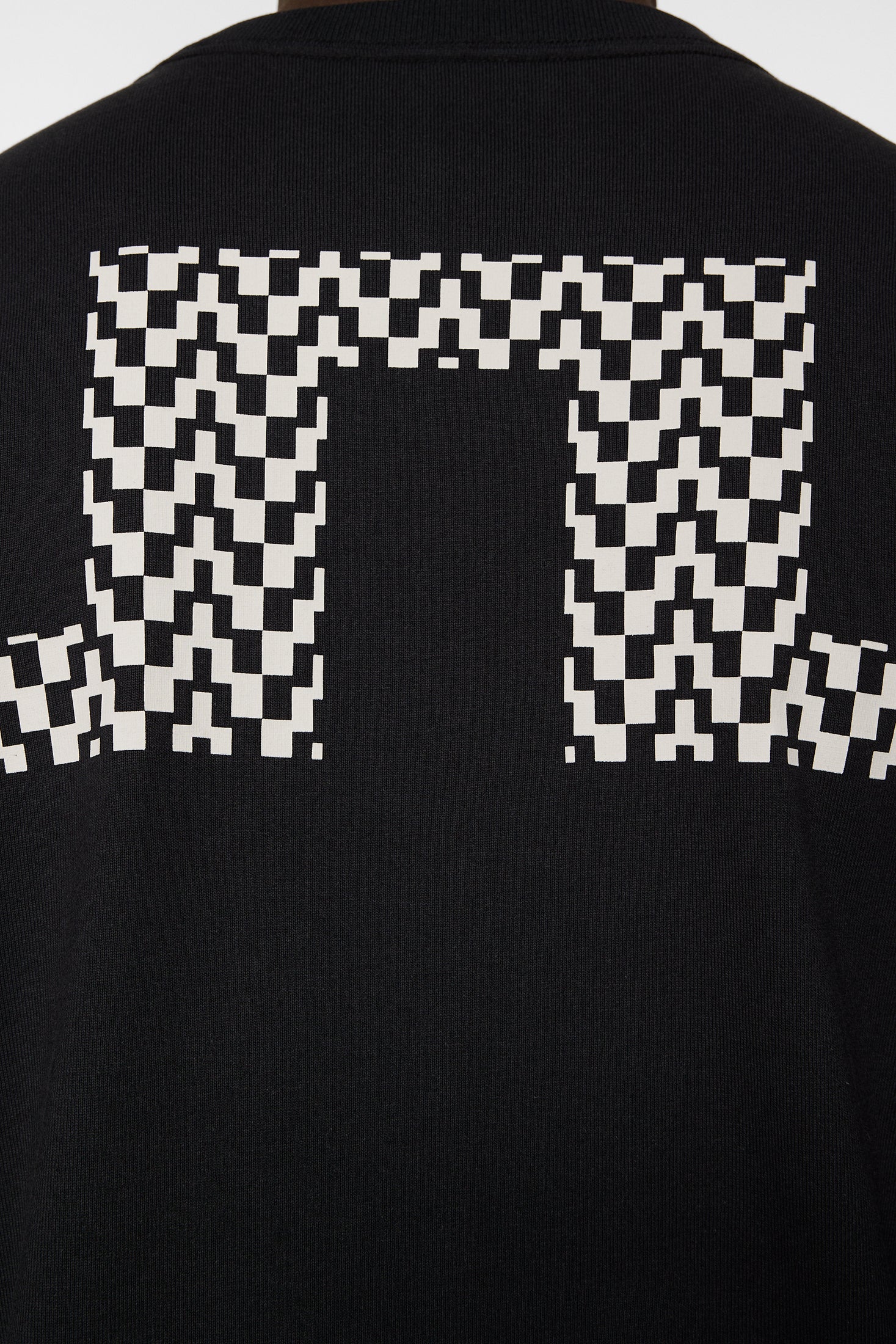 Walsh LS Print T-shirt / Black - Image 7