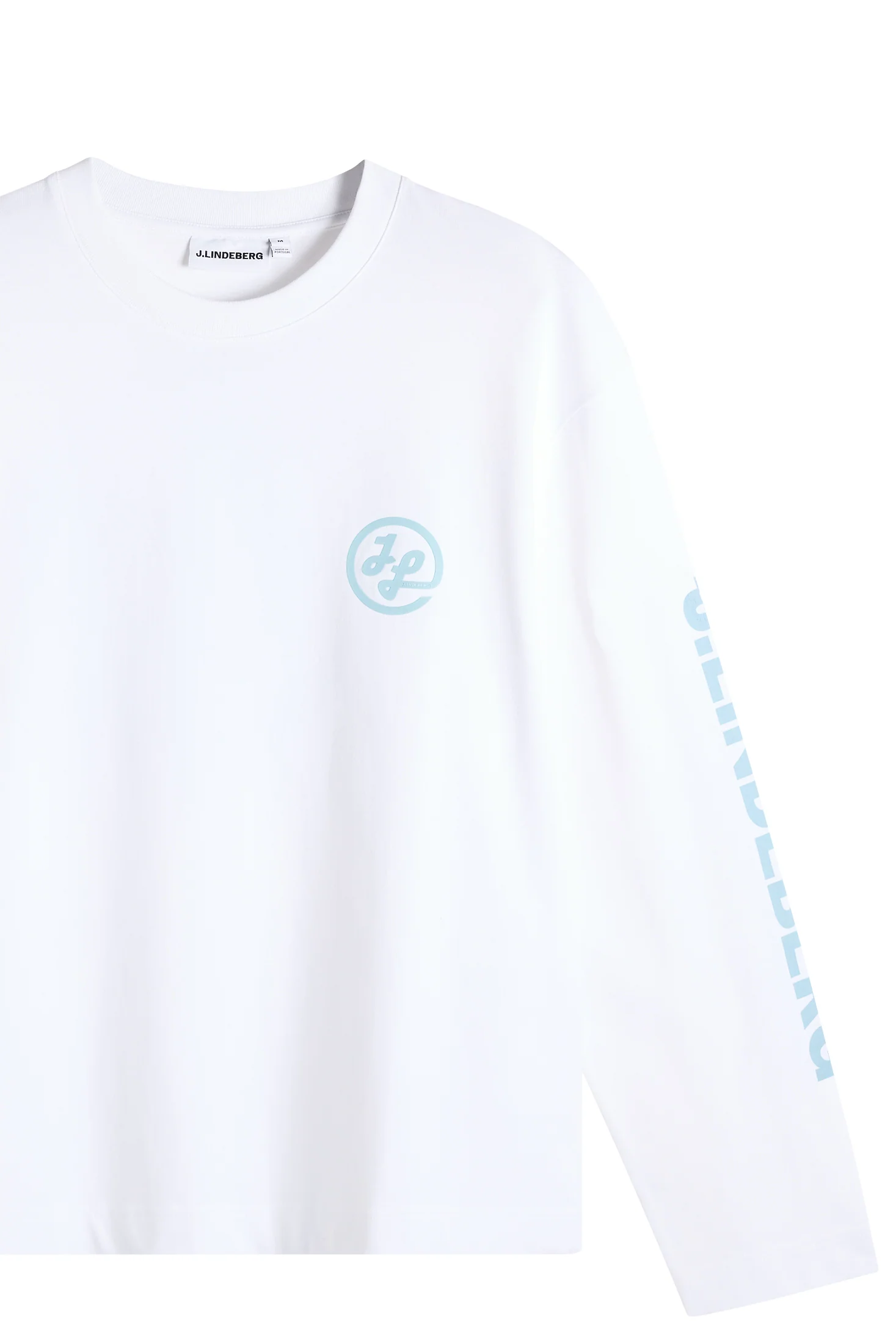 Walsh LS Print T-shirt / White - Image 7