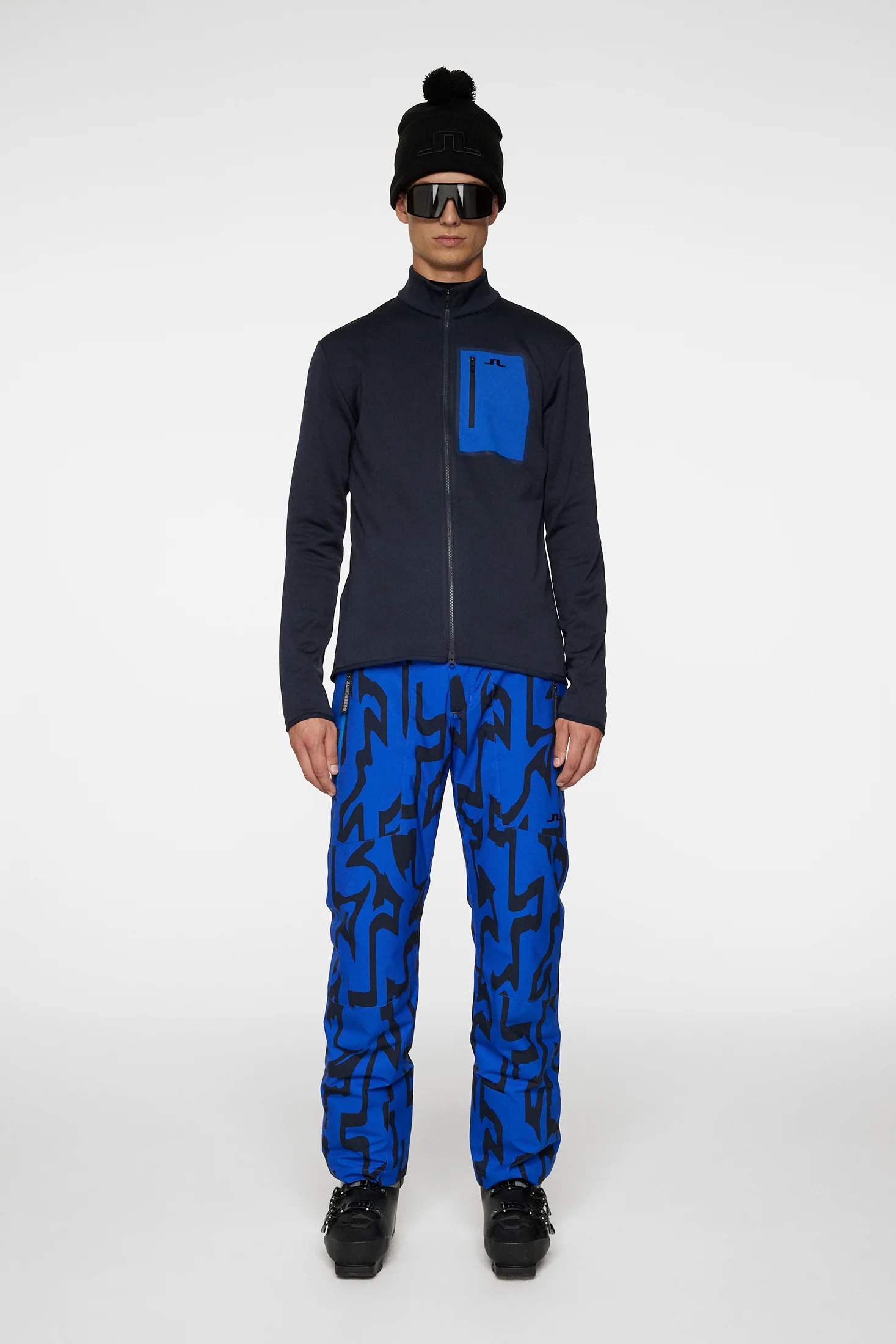 Wayne Polartec Mid Layer / JL Navy - Image 4
