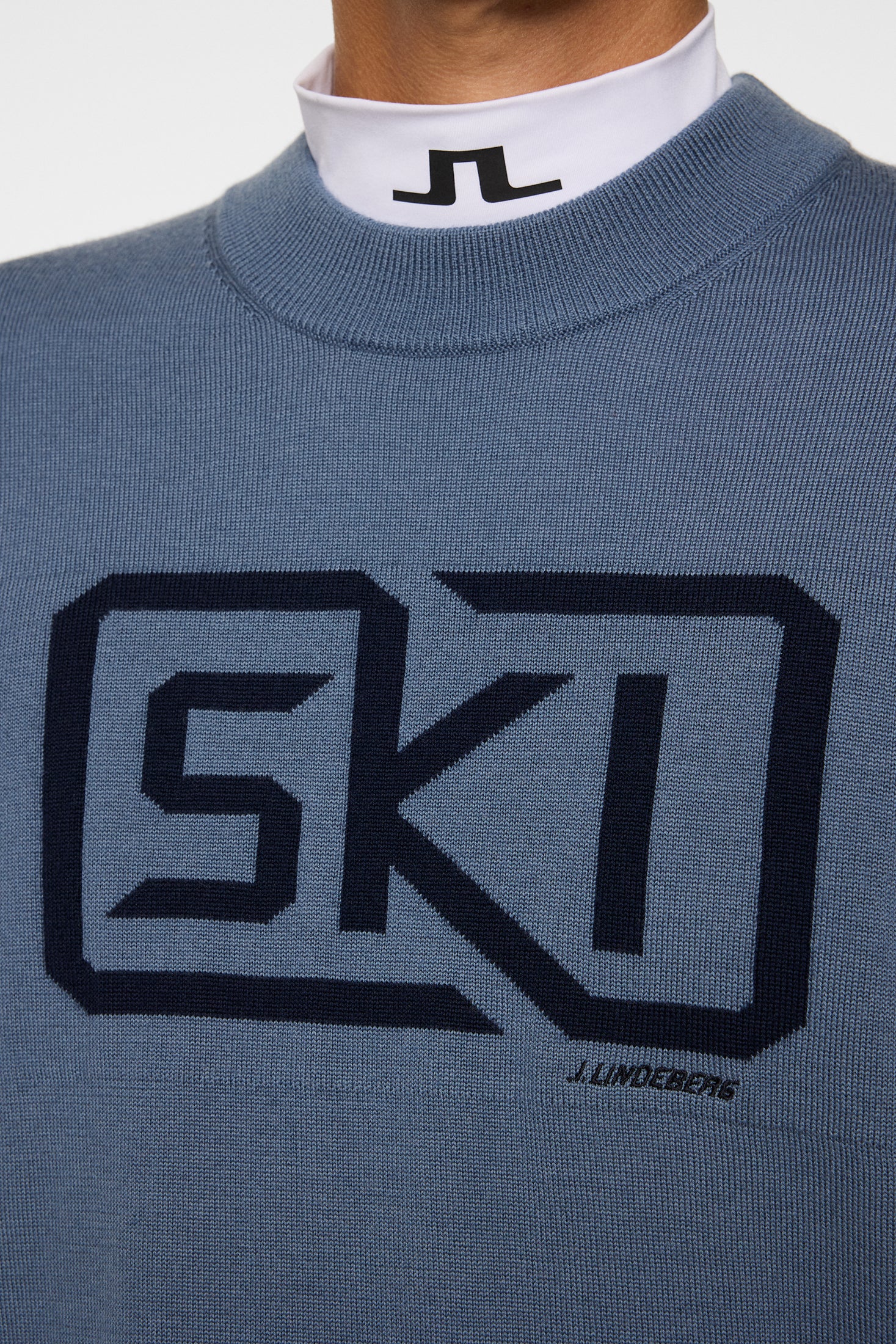 William Knitted Sweater / Vintage Indigo - Image 6