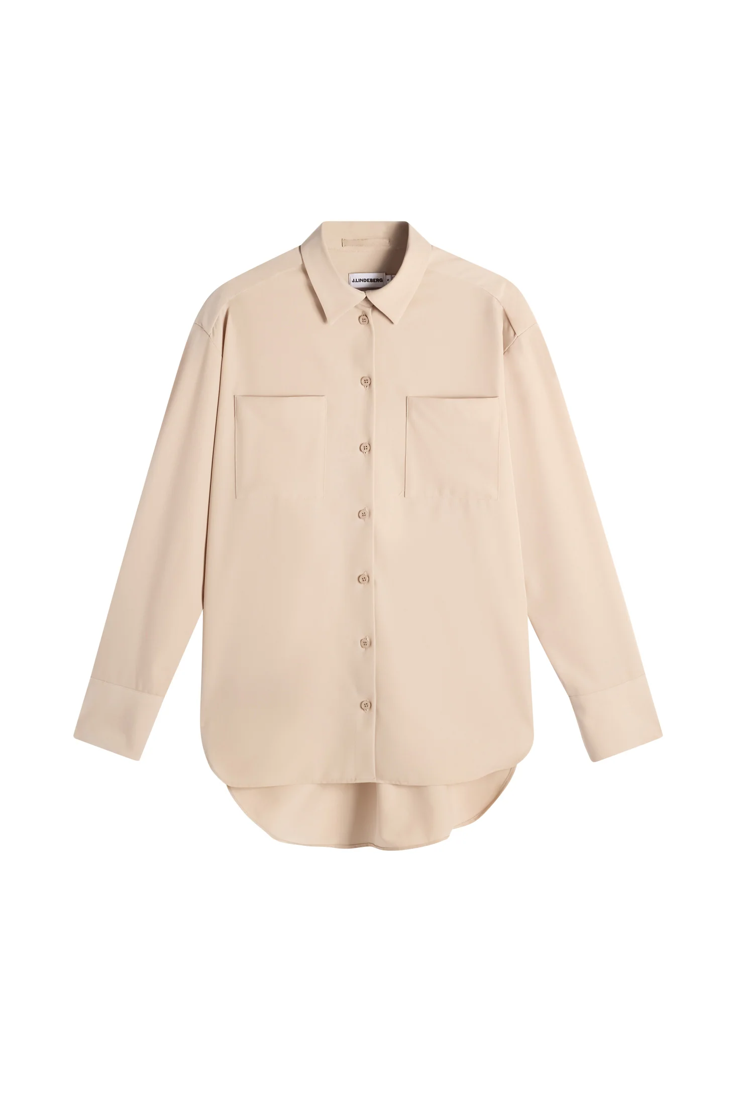 Willow Tech Drape Shirt / Moonbeam