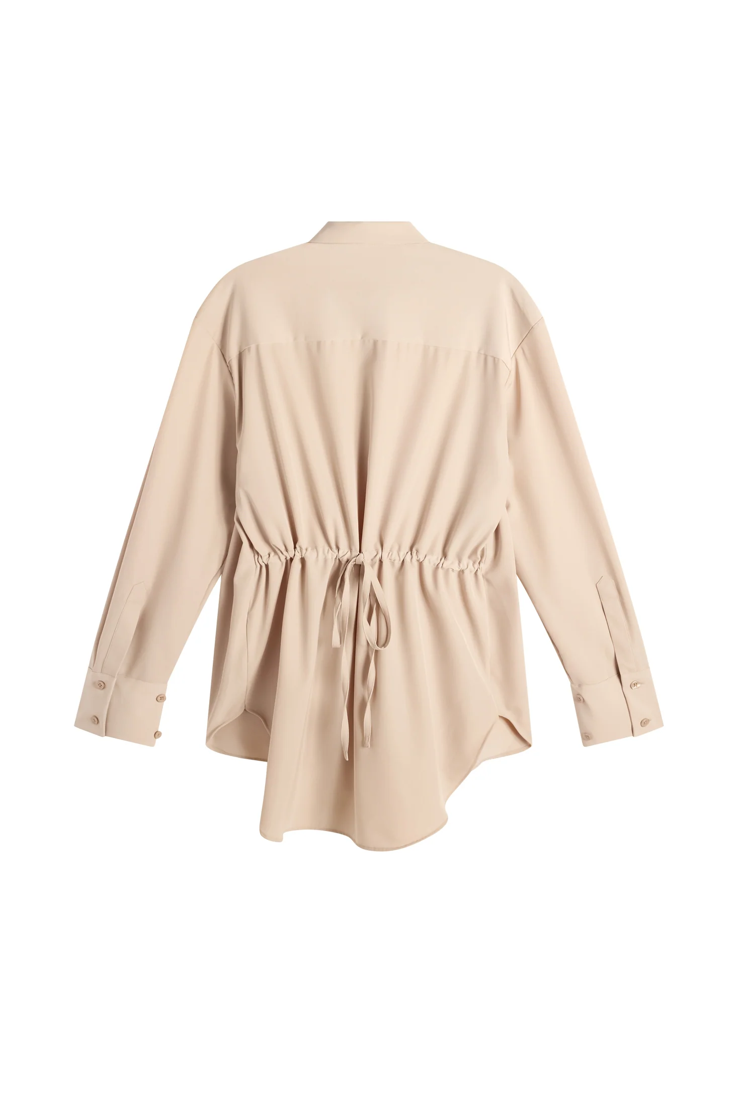 Willow Tech Drape Shirt / Moonbeam - Image 2