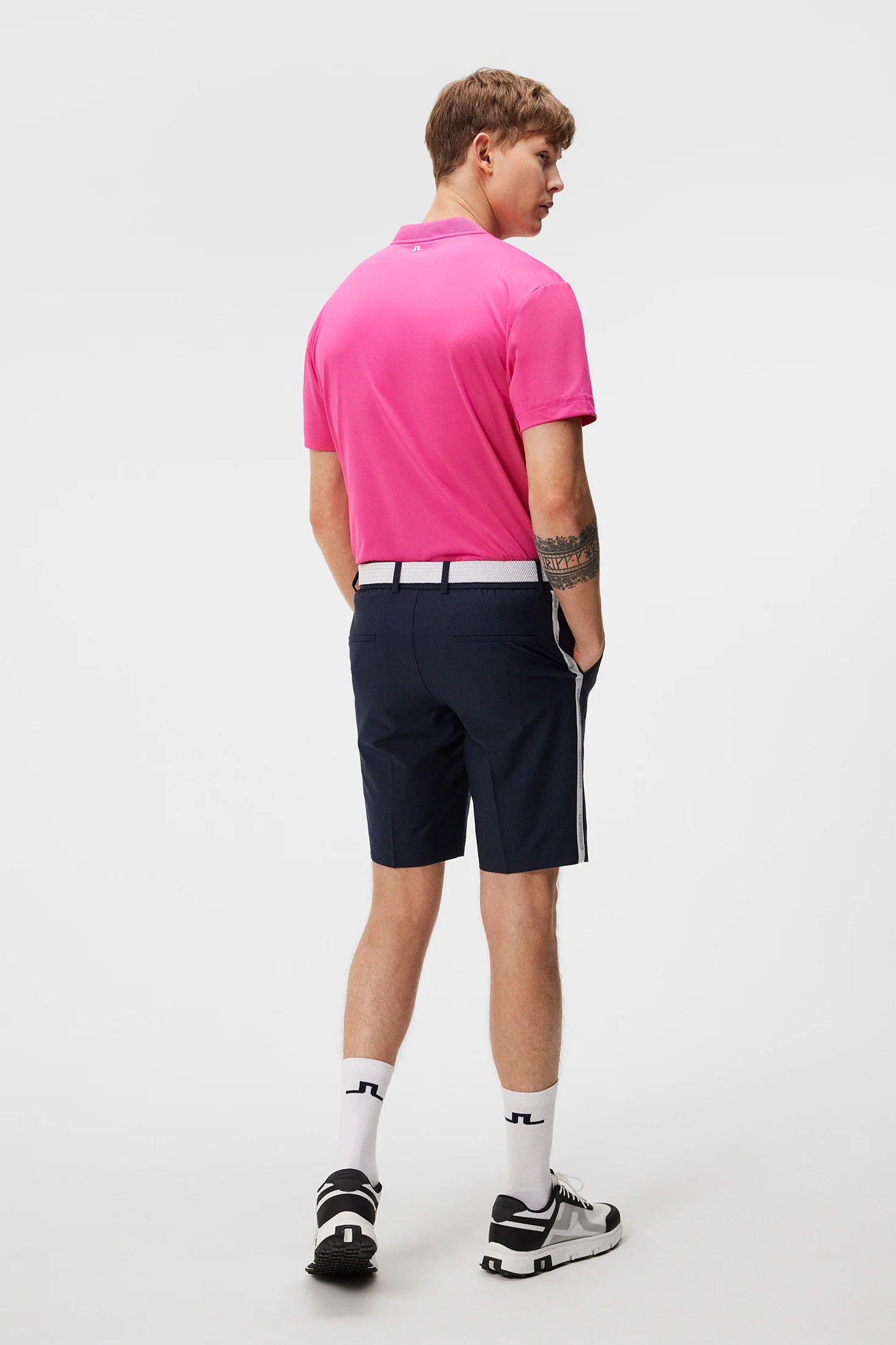 Wince Reg Fit Polo / Fuchsia Purple - Image 3