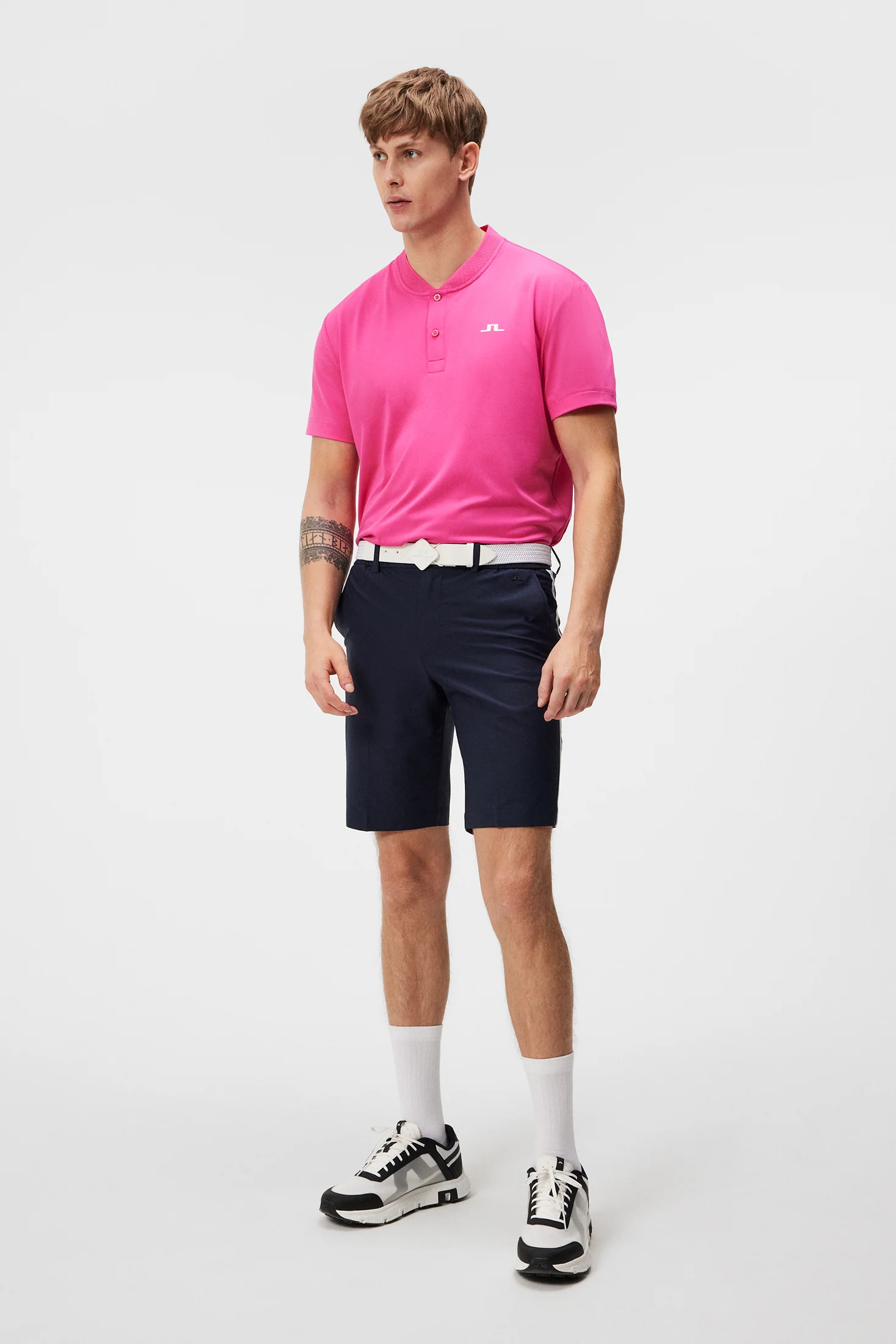 Wince Reg Fit Polo / Fuchsia Purple - Image 4