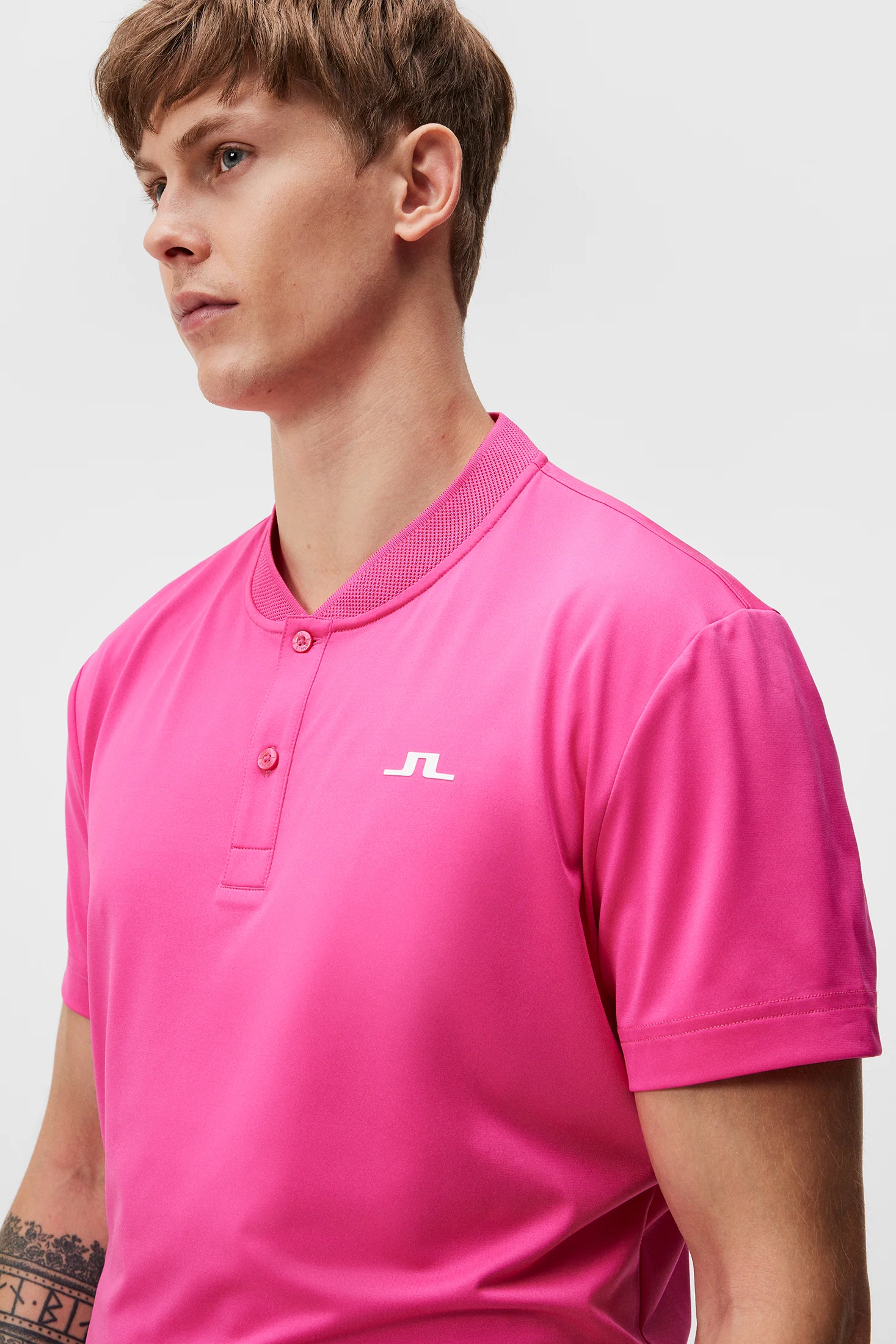 Wince Reg Fit Polo / Fuchsia Purple - Image 5